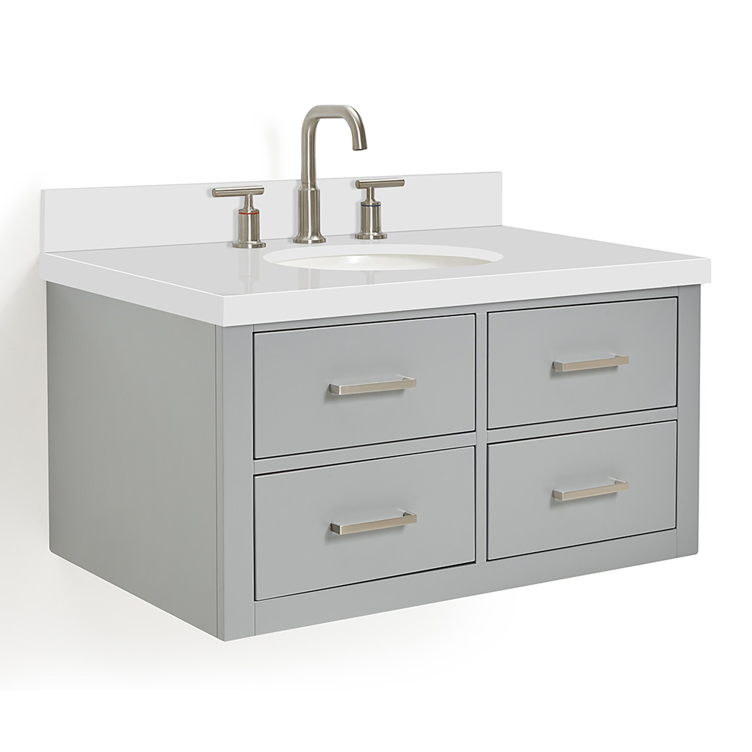 ARIEL W037SWQOVOGRY Bath-Vanity-Combo - View #3