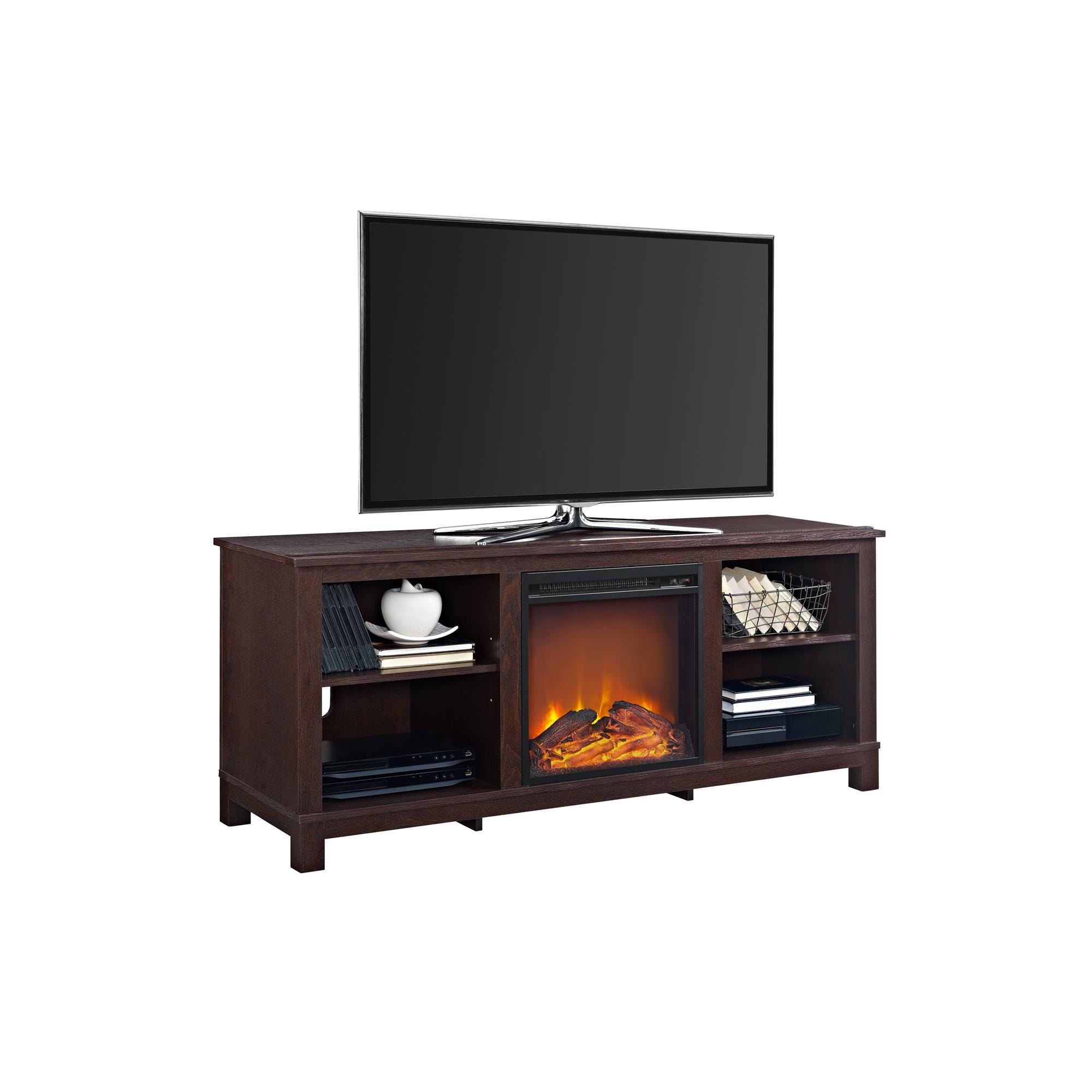 Ameriwood home edgewood tv deals console with fireplace