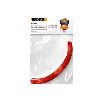 WORX Flex-A-Line 0.11-in x 1-ft Pre-cut Trimmer Line in the String Trimmer Line department at Lowes.com