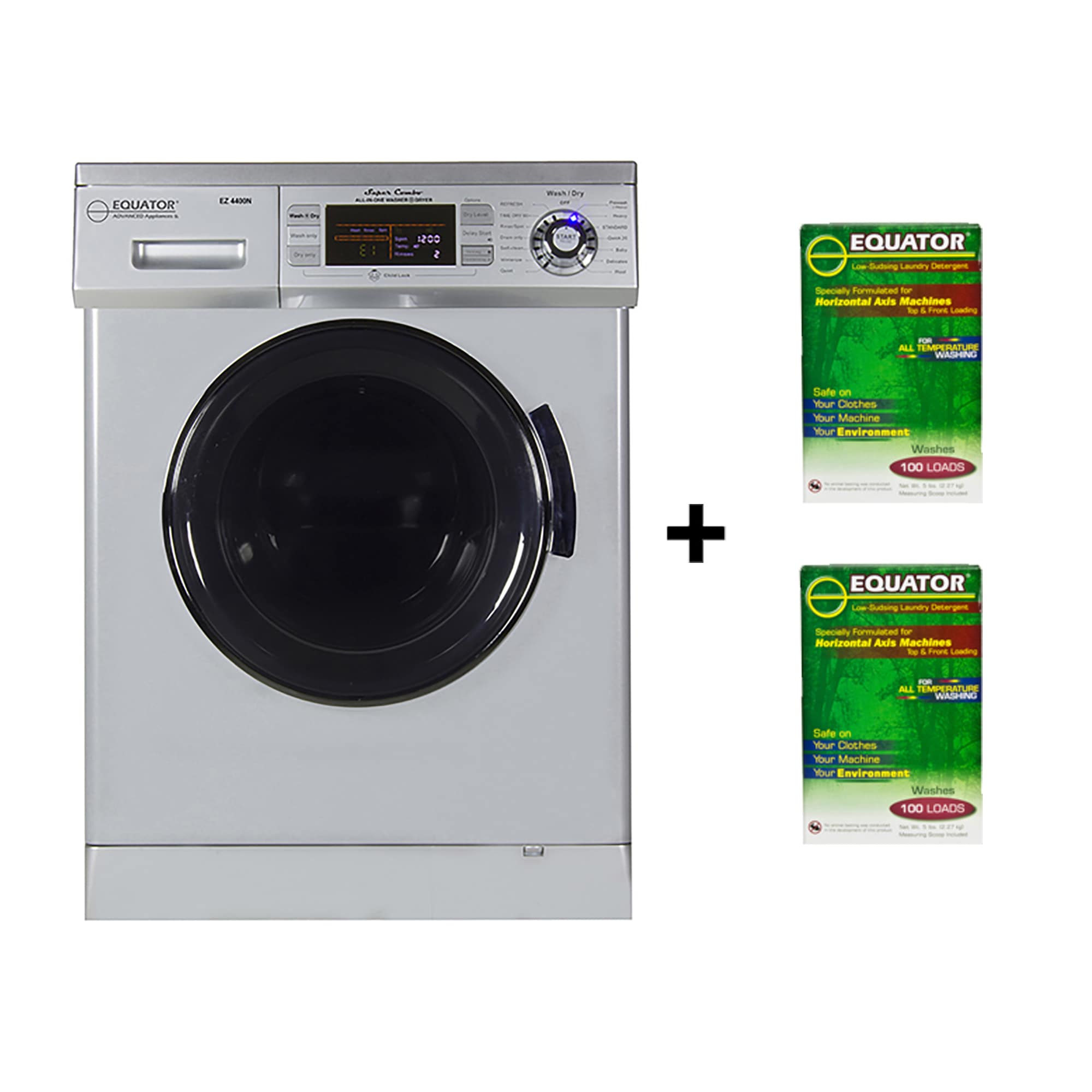 Comfee 2.7-cu ft Capacity White Ventless All-in-One Washer/Dryer