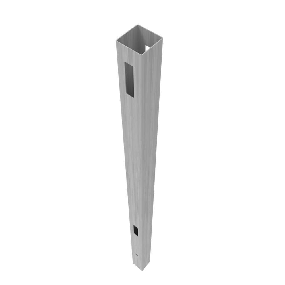 Freedom 73045585 Barington/Newbeck 9-ft H x 5-in W Driftwood Vinyl Line Fence post (Unassembled)
