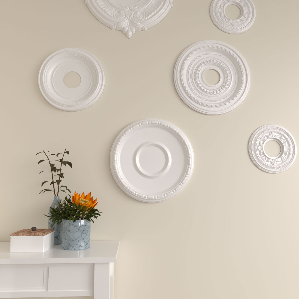 Ekena Millwork CM16MD Ceiling-Medallions - View #7