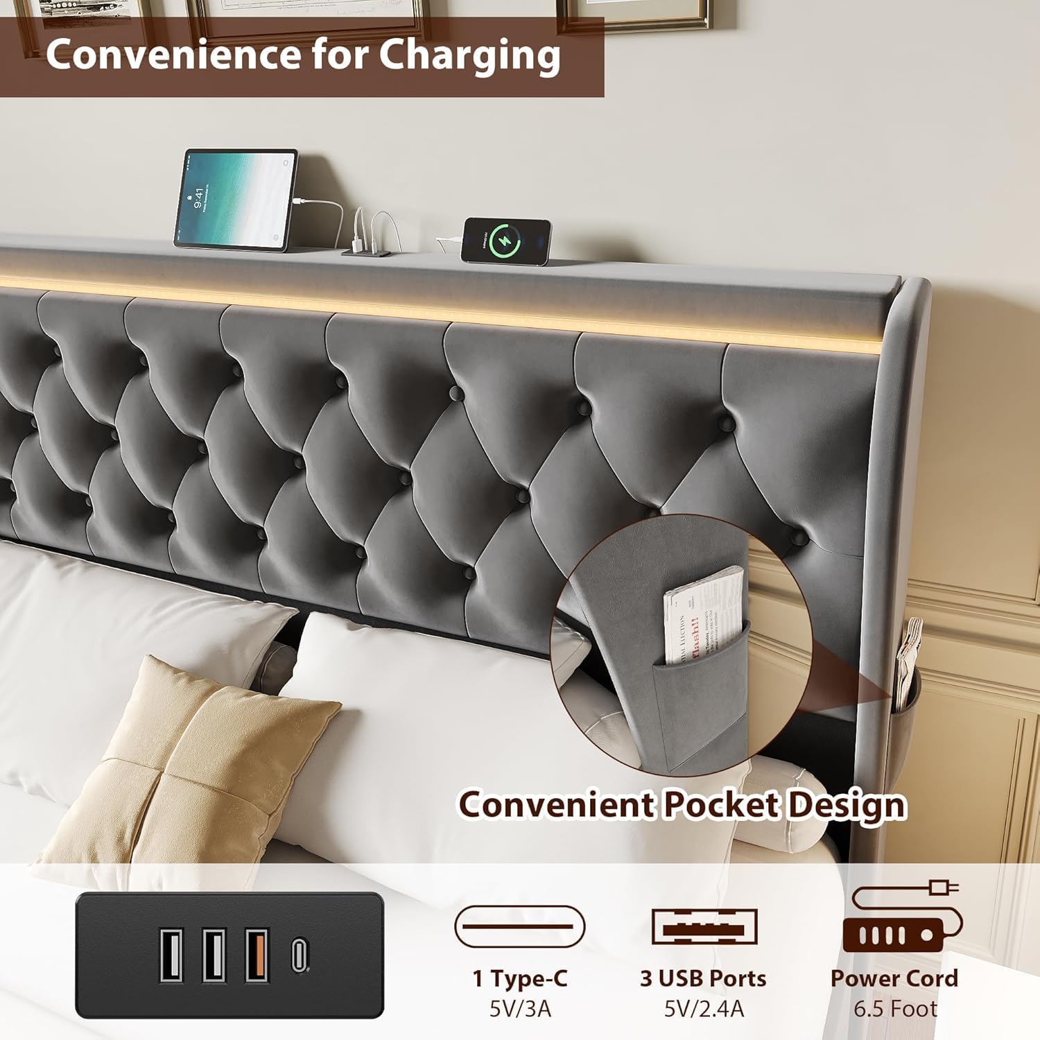 Qeetex LHF-BED-PHO-15HJXLXE beds - View #7
