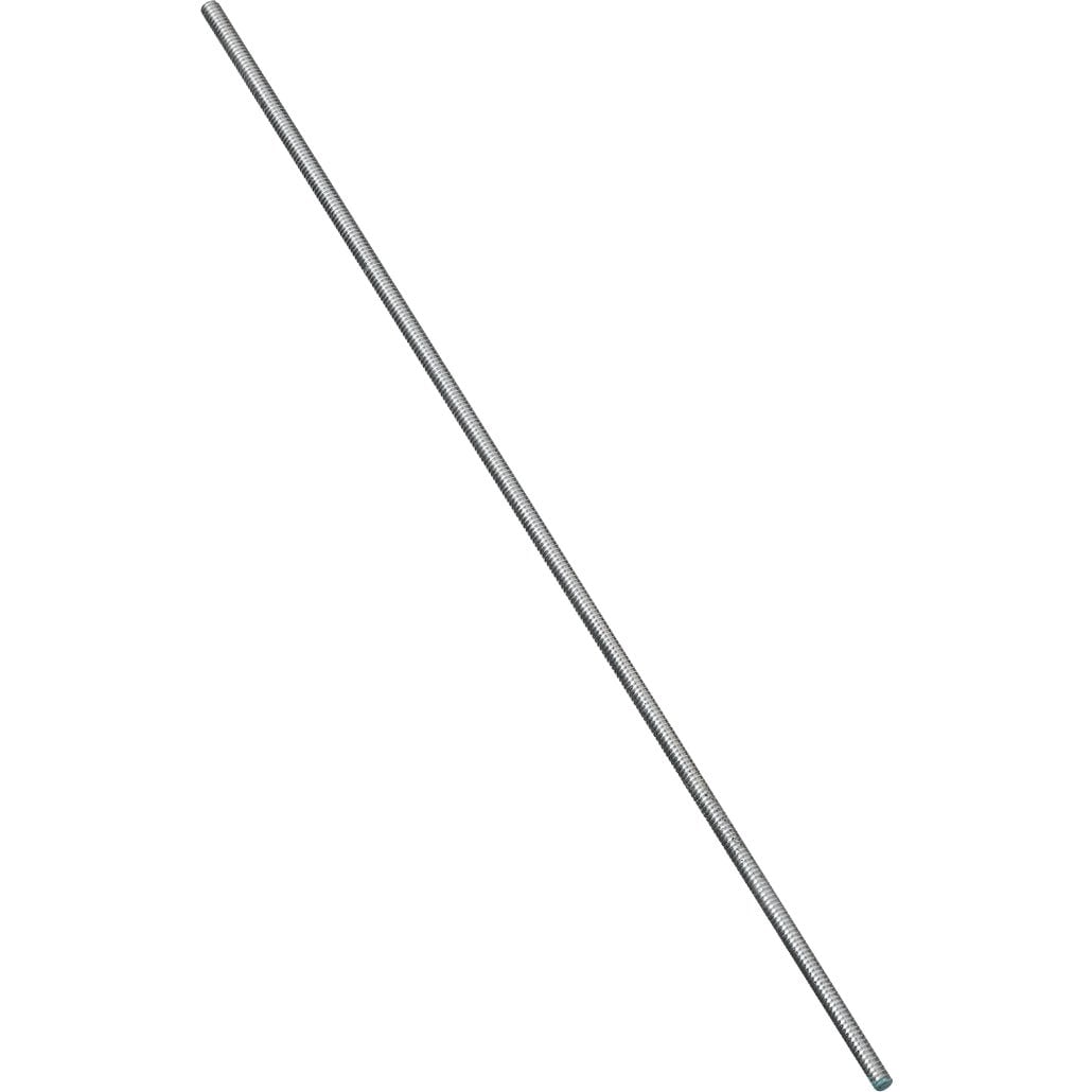 National Hardware N179-481 Zinc-Plated Steel Threaded Rod 36.25 in Left ...