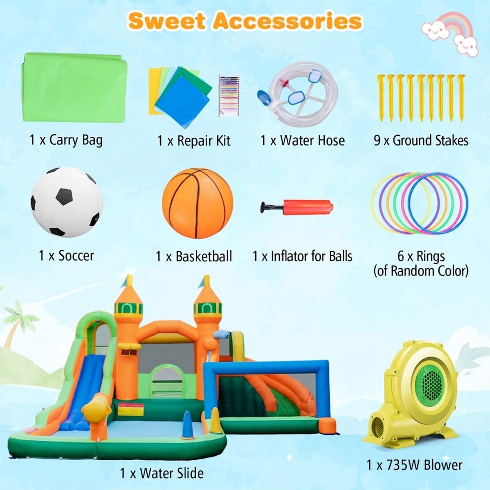 SUGIFT LW102SUGHY1031 Bounce-Houses - View #7