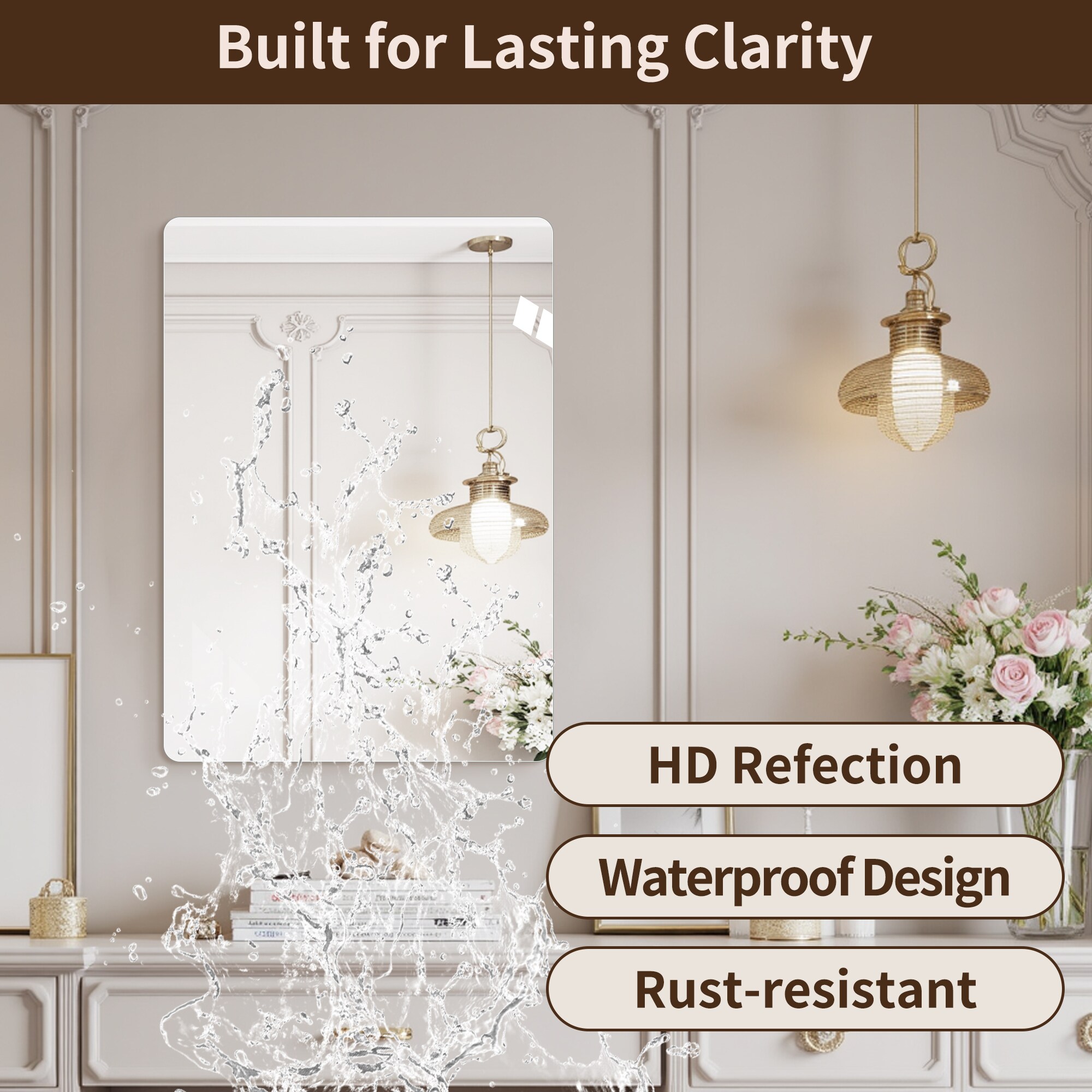Tahanbath HM-9P466988 Framed-Bath-Mirrors - View #6