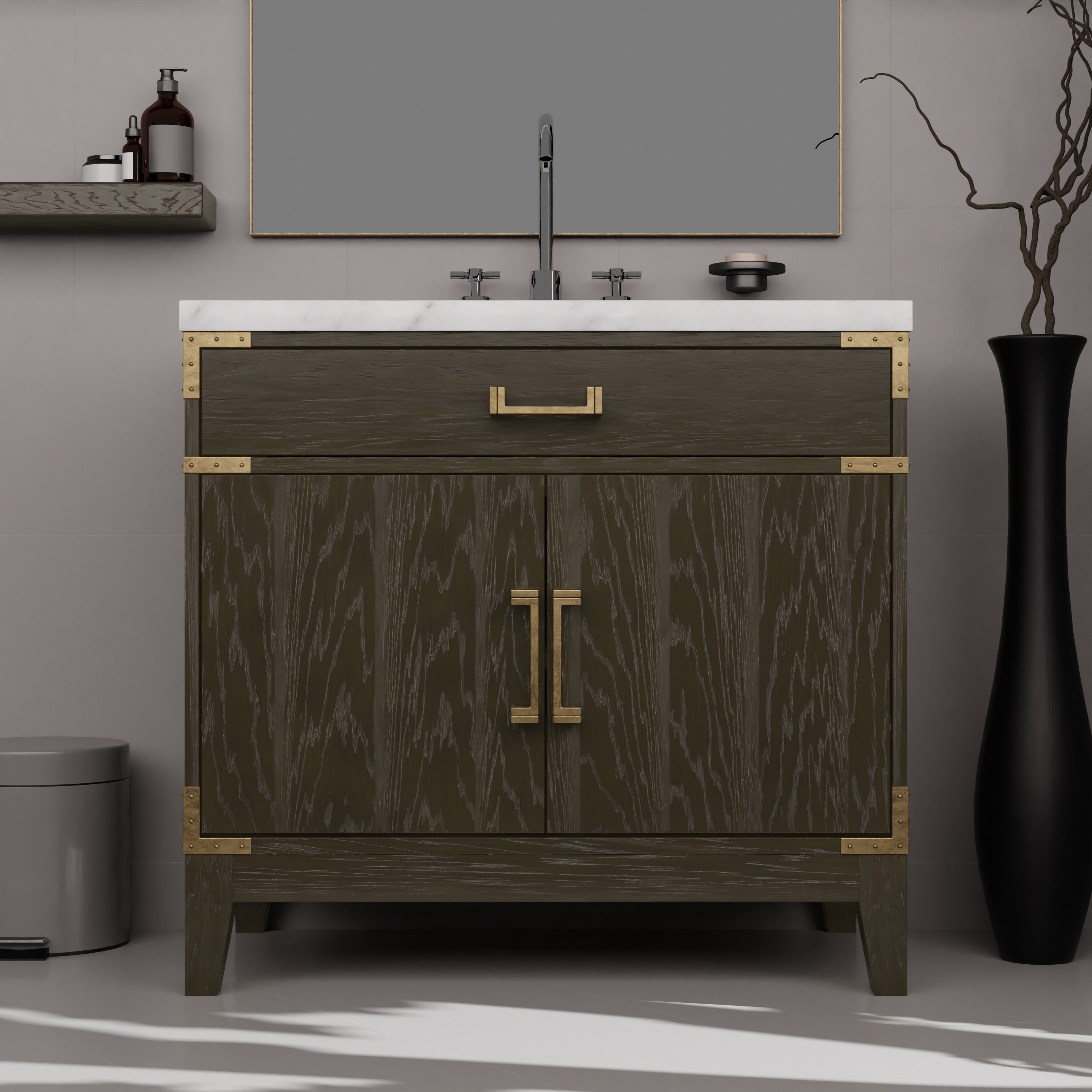 Lexora LVW36SK110 Bath-Vanity-Combo - View #7