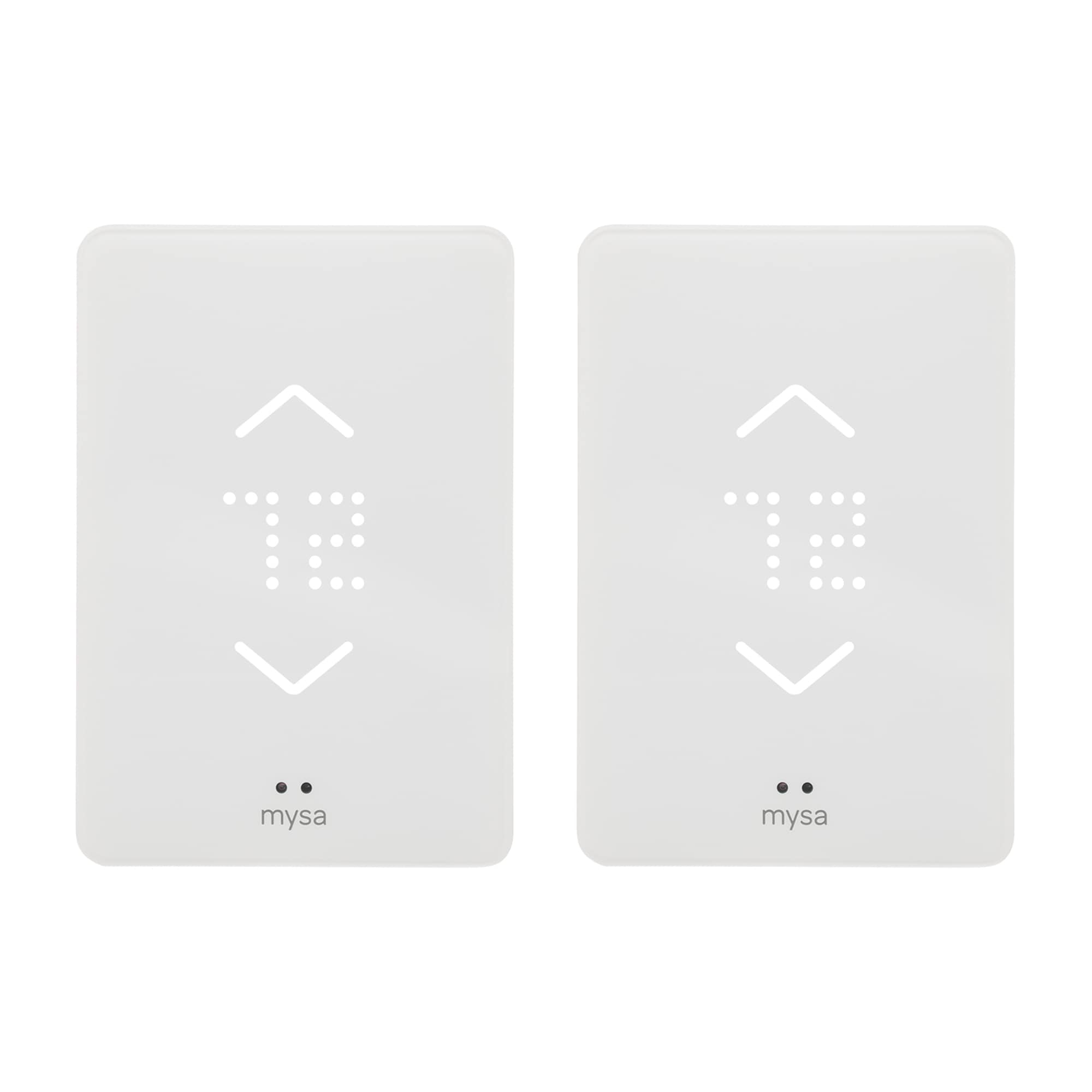 Mysa White Thermostat For In-floor Heating with Wi-Fi Compatibility (Pack of- 2) KITMYSAIF10012PK Sansujyuku sansujyuku.com