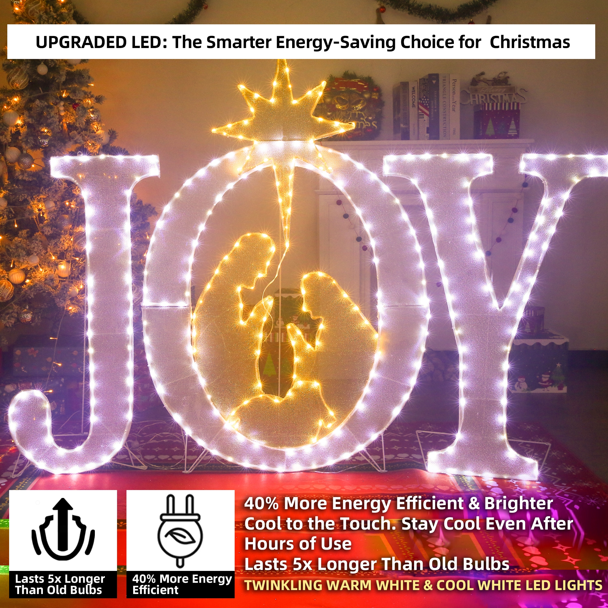 Starfree HOXSOD0201WHT Outdoor-Christmas-Decor - View #4