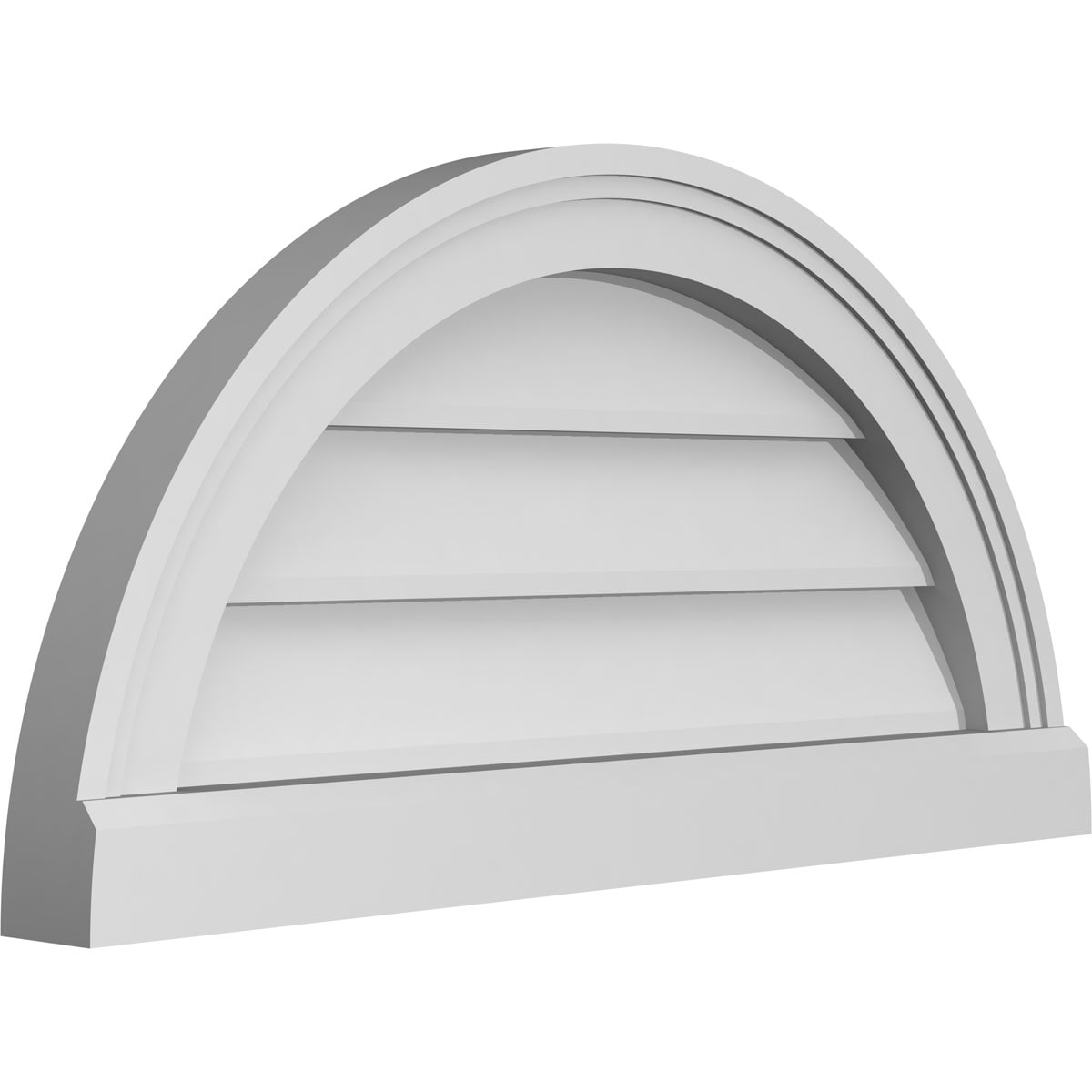 Ekena Millwork GVPHR24X1203SN Gable-Vents - View #2