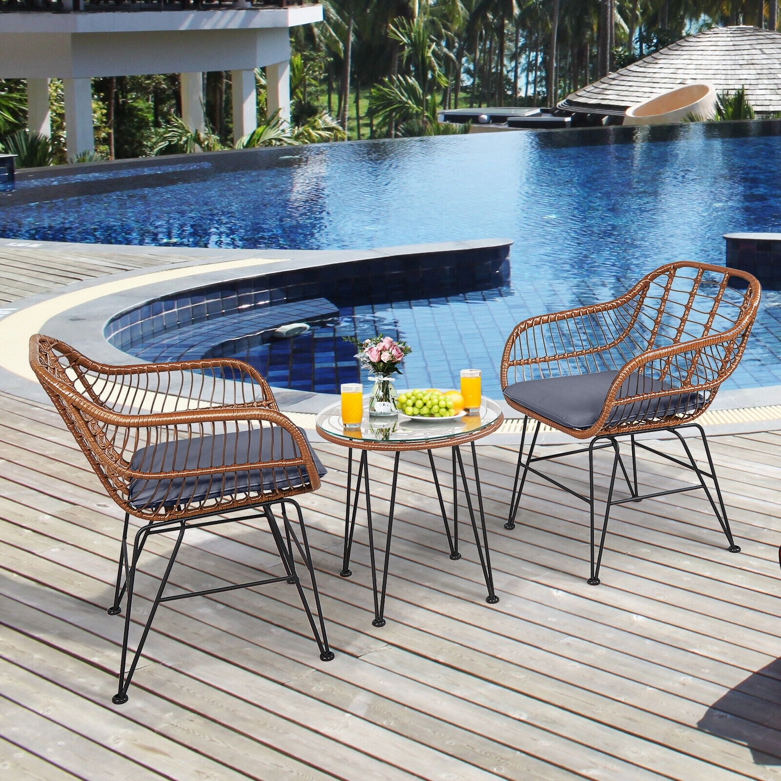 Slickblue D-CO-RG73807PO Patio-Dining-Sets - View #2