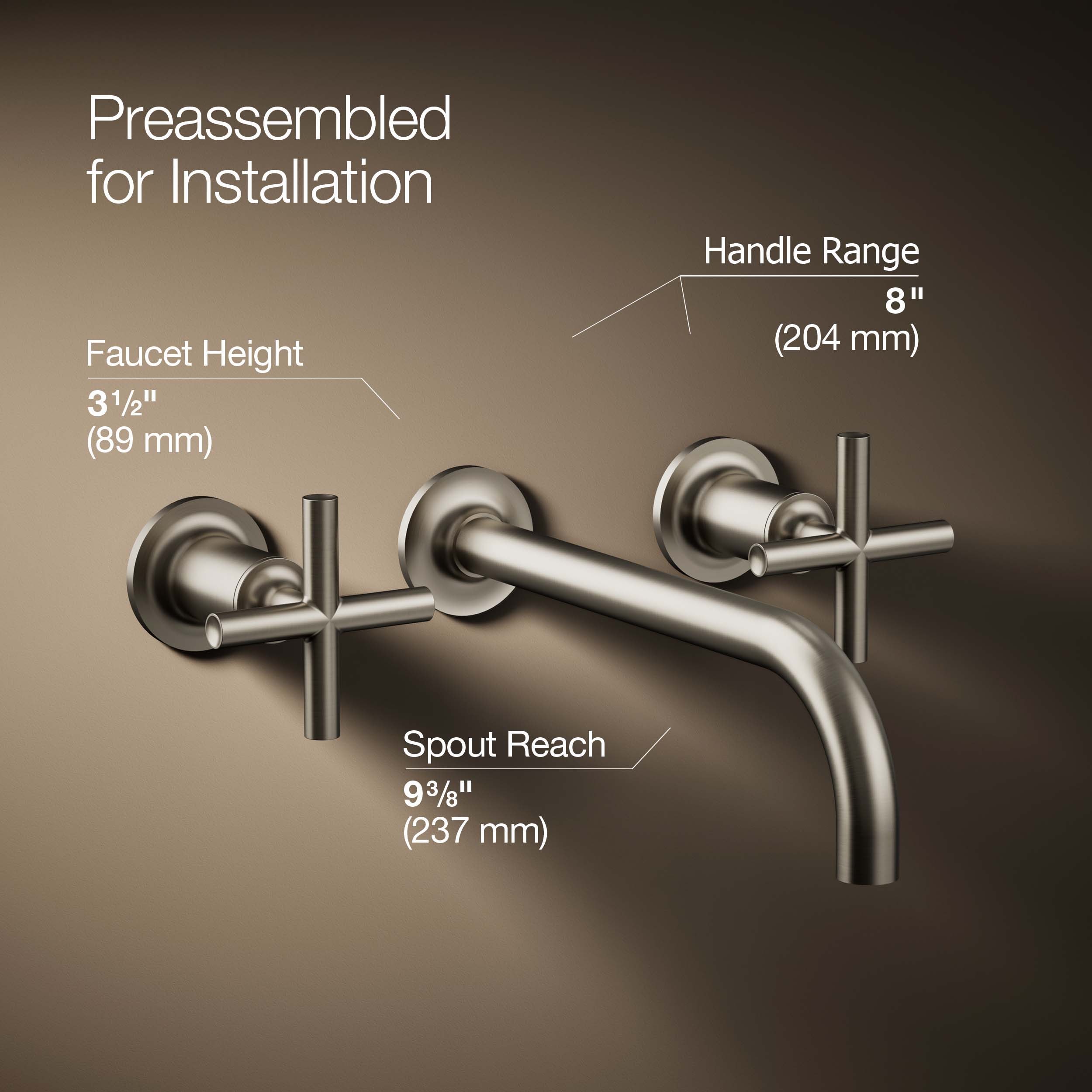 KOHLER T14414-3-BN Lavatory-Faucets - View #4