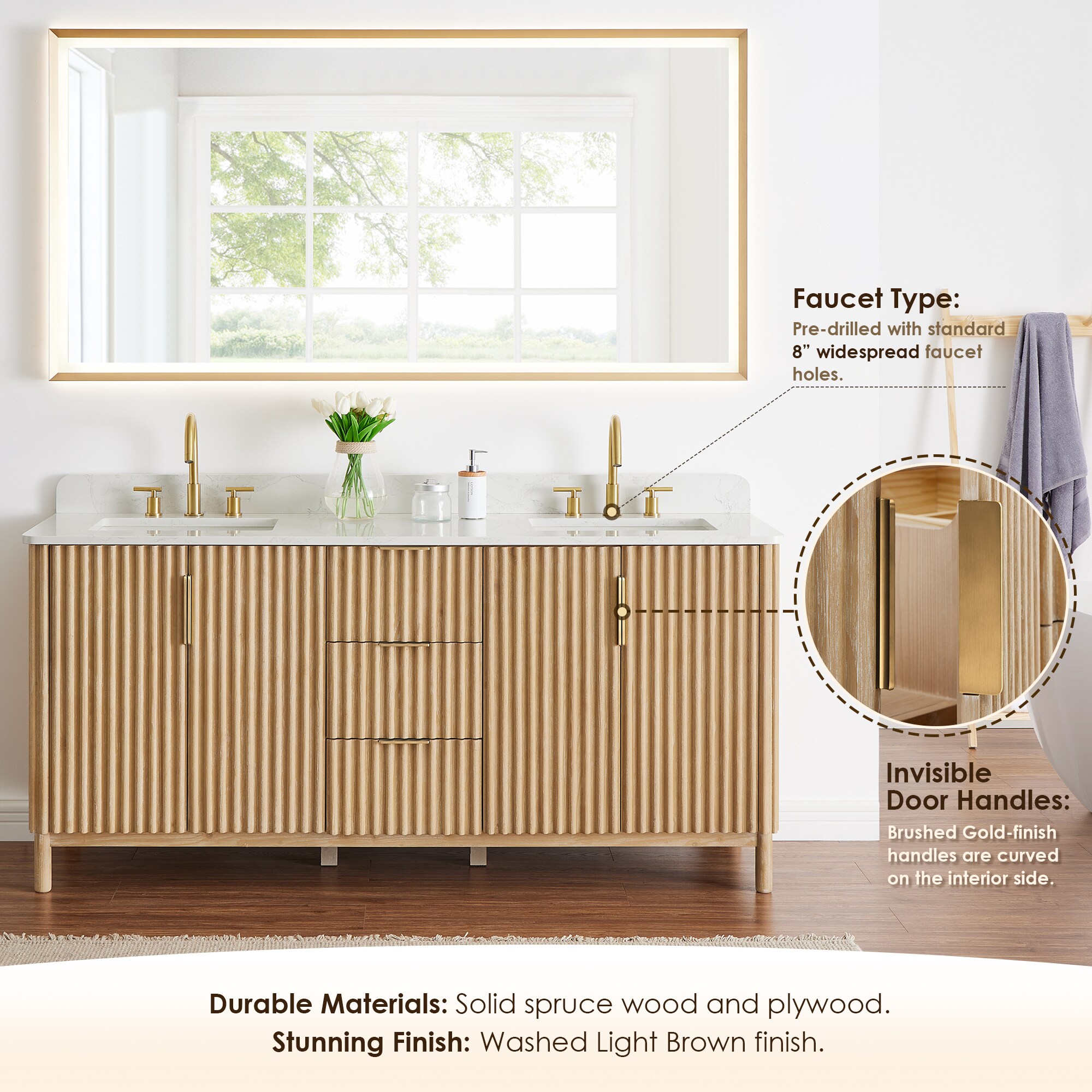 Altair 575072-WL-GW Bath-Vanity-Combo - View #4