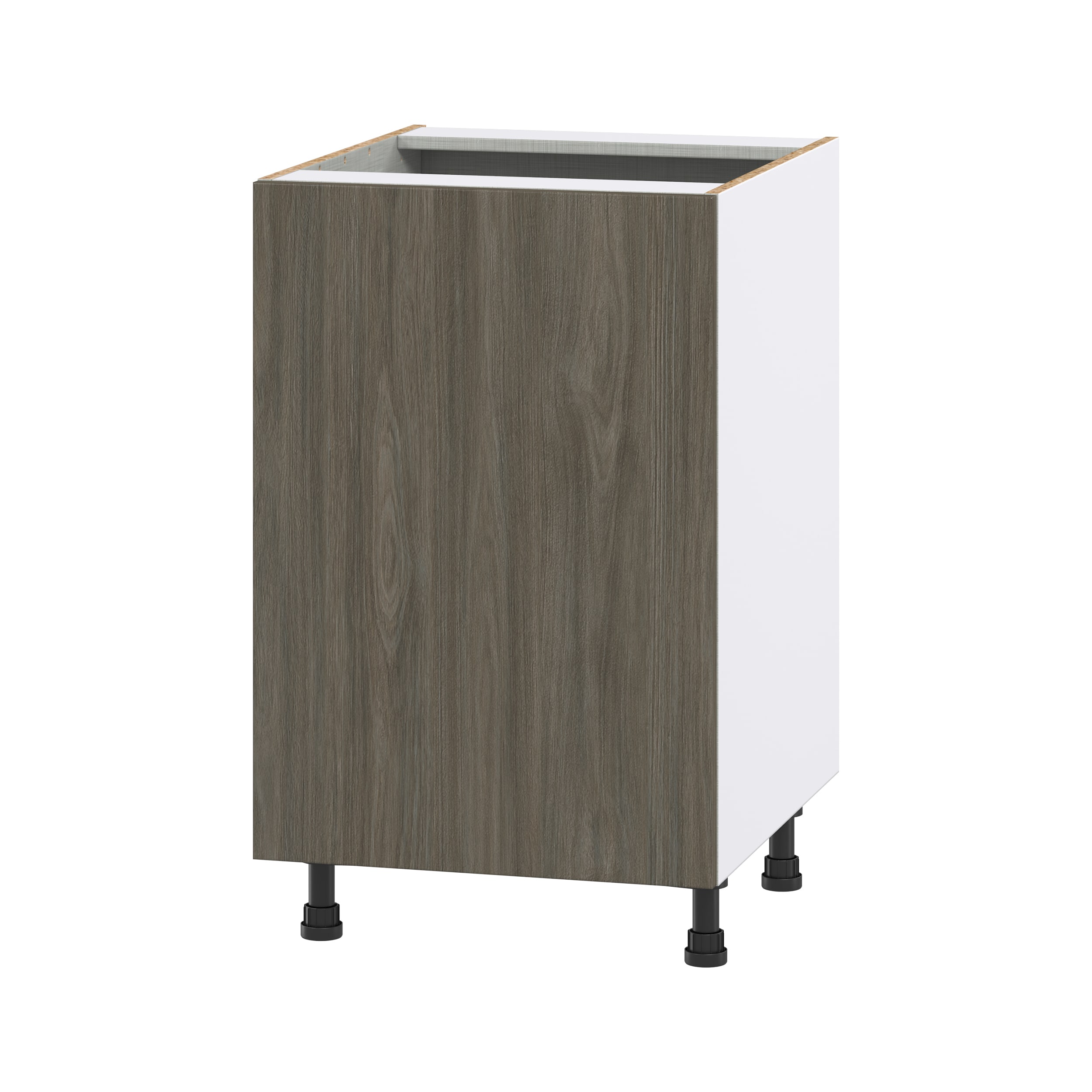 Hugo&Borg DSB21FH(L/R)-SA Savane 21-in W x 34.5-in H x 24-in D Textmel Base Fully assembled Cabinet (Flat Panel Slab)