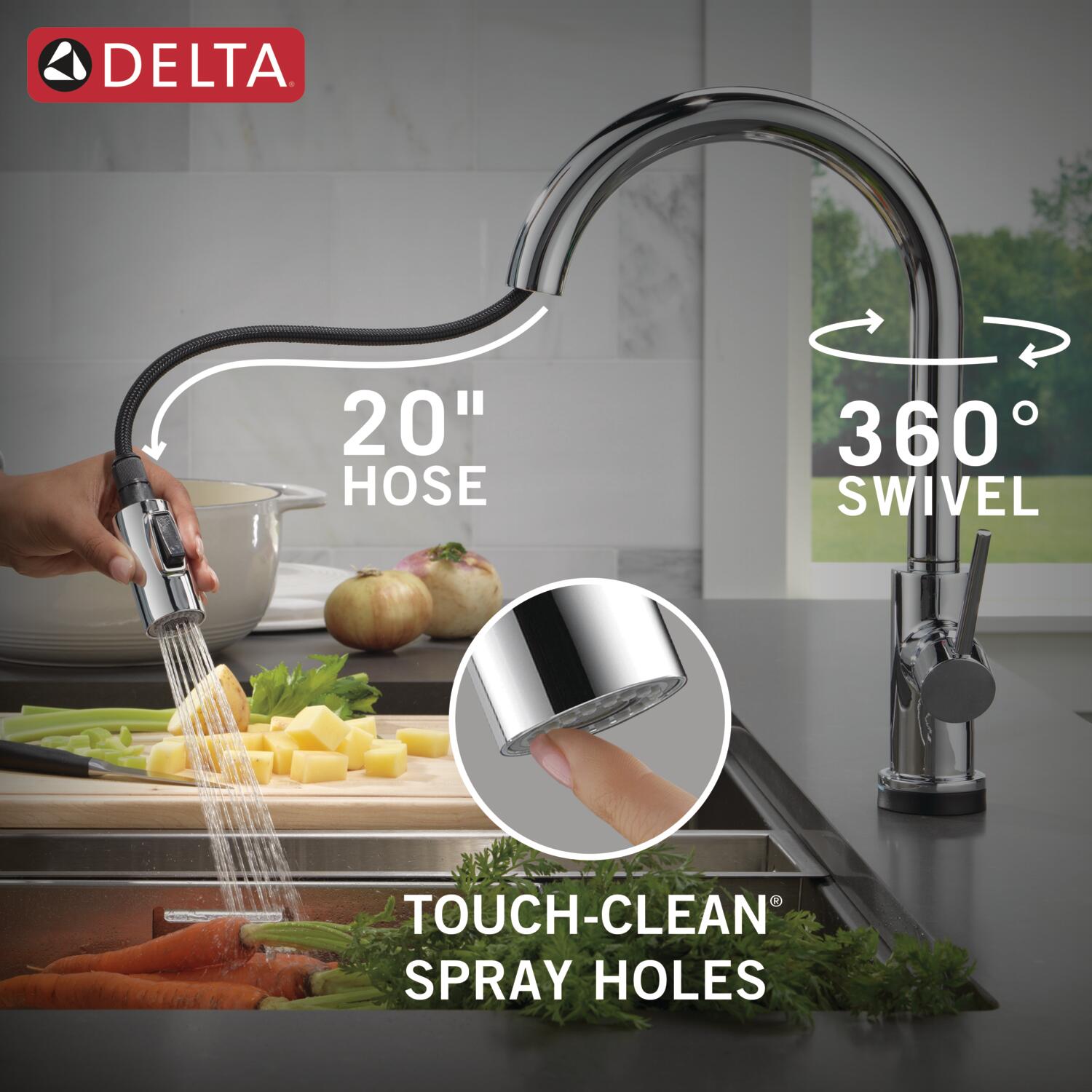 Delta 9159TL-DST Kitchen-Faucets - View #7