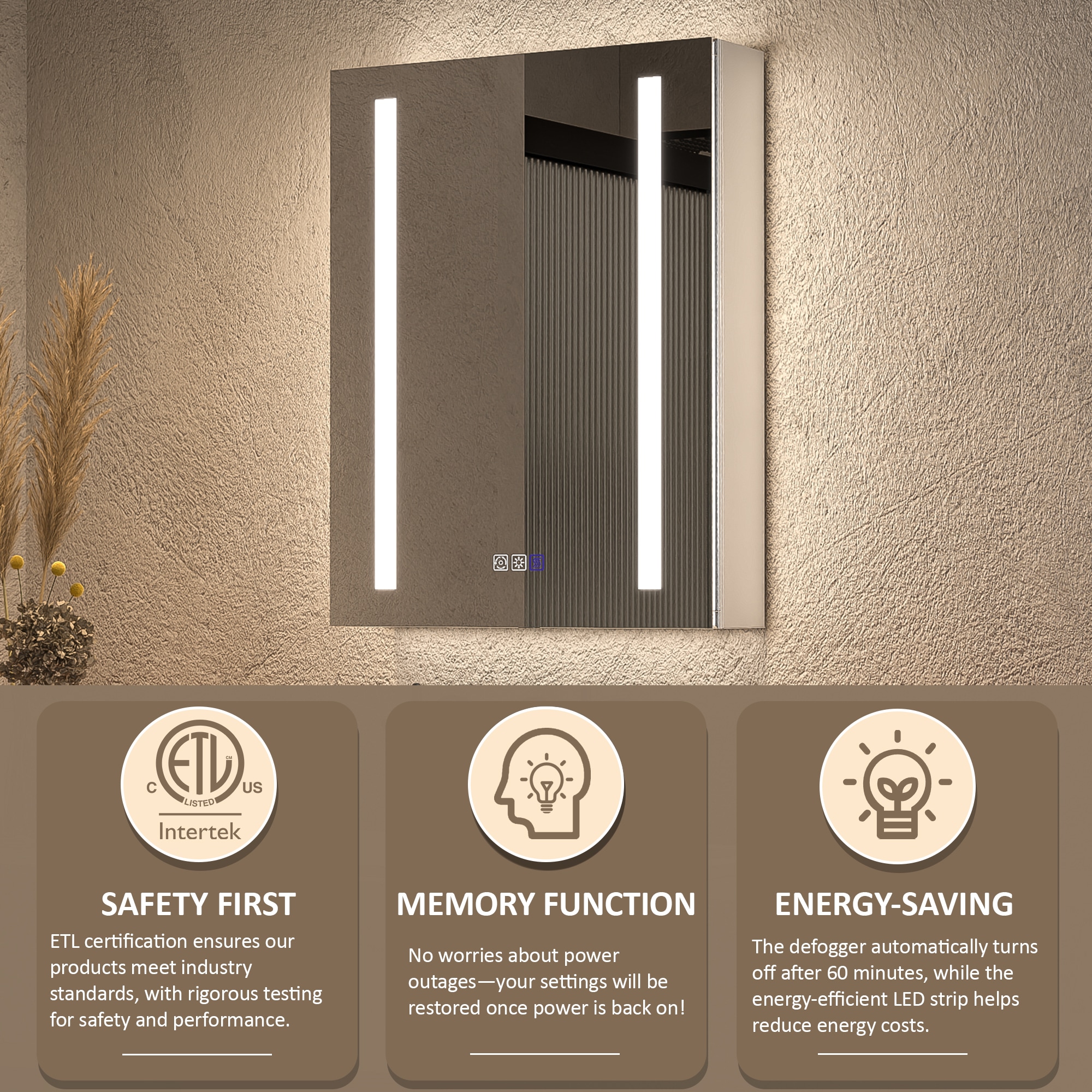 ExBrite DHMC2026V3L Bathroom-Medicine-Cabinets - View #18