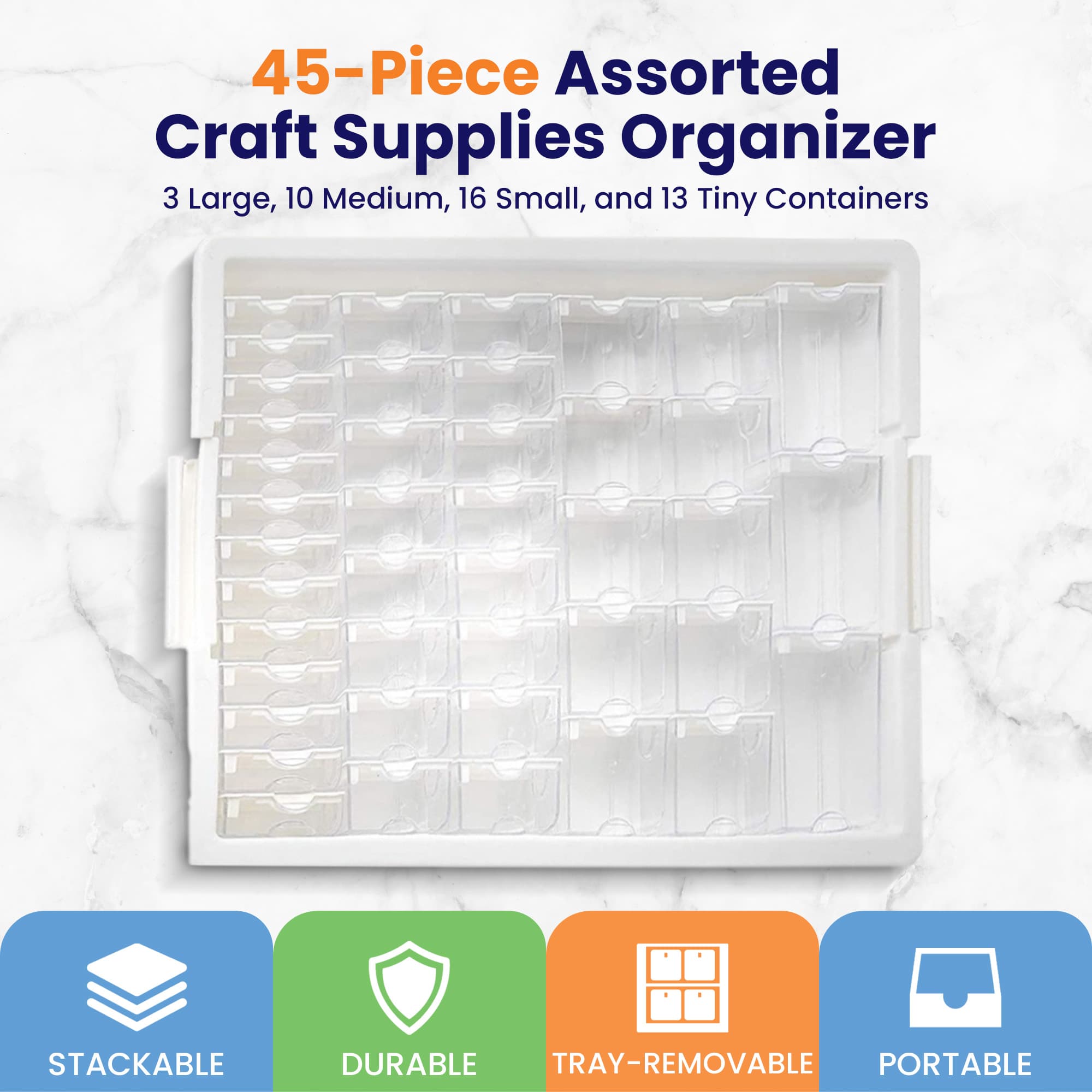 Bead Storage Solutions 216923 Bins-Baskets - View #2