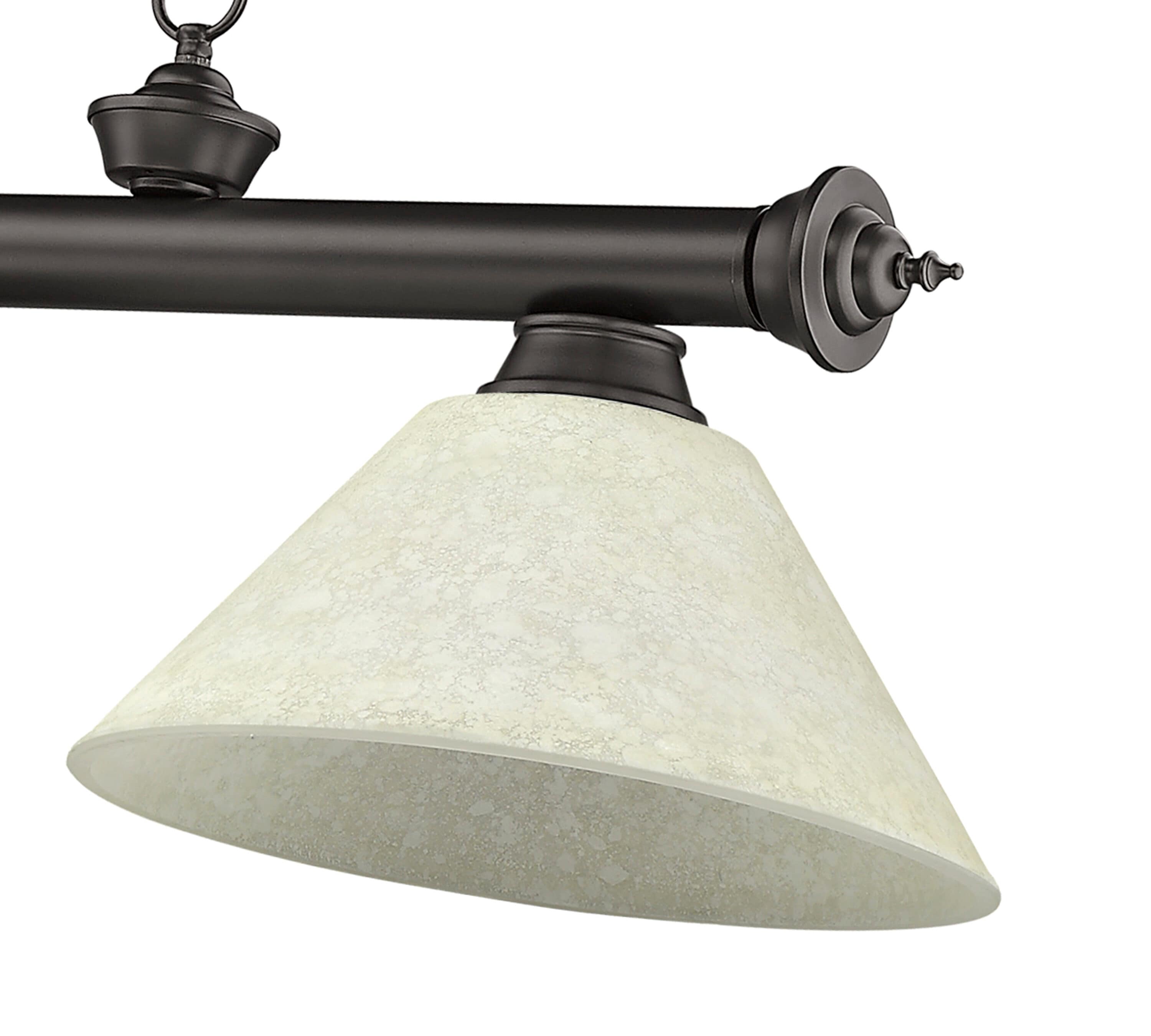 Z-Lite 2306-3BRZ-AGM14 Pool-Table-Lighting - View #4