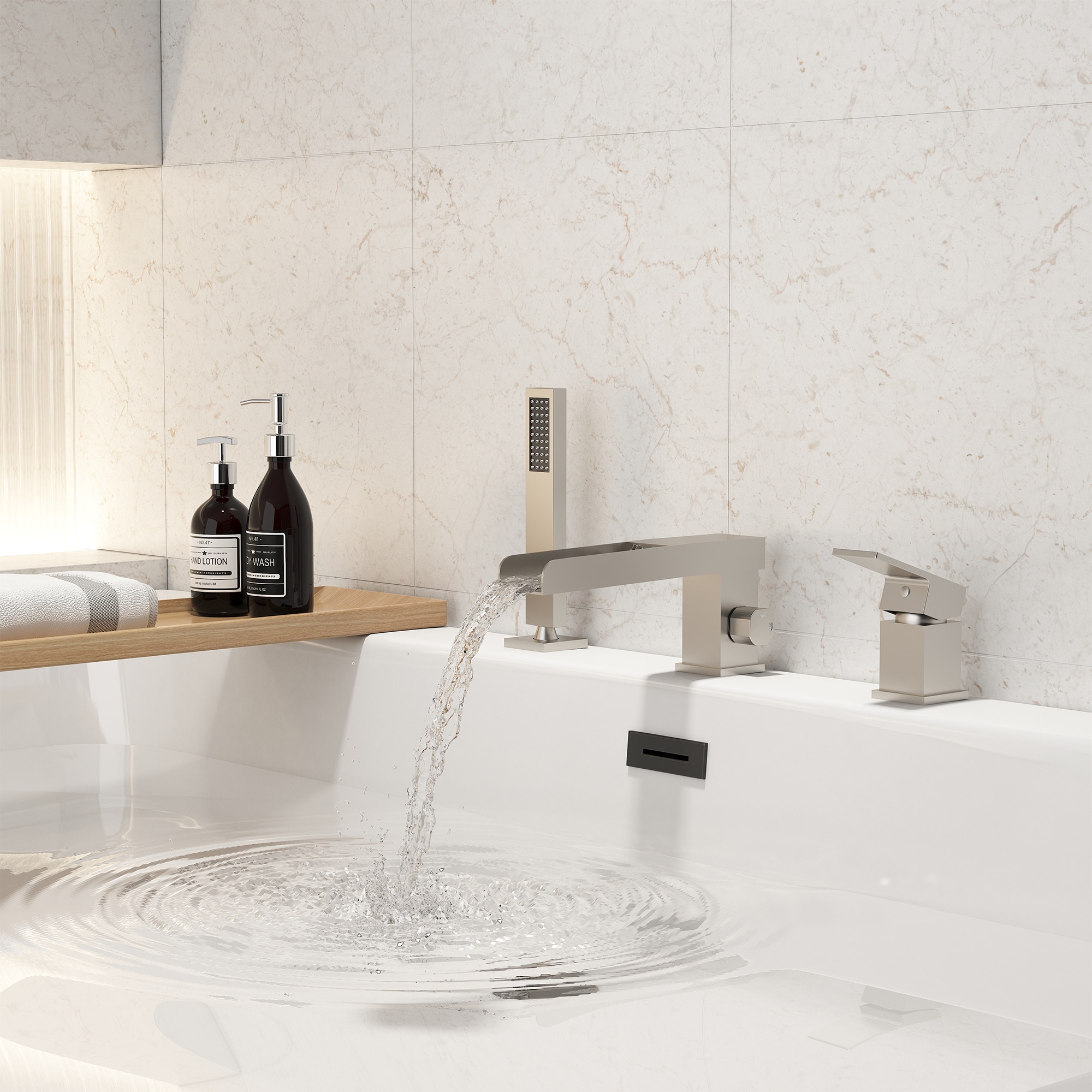 CASAINC CA-H4342-BN Roman-Tub-Faucets - View #4