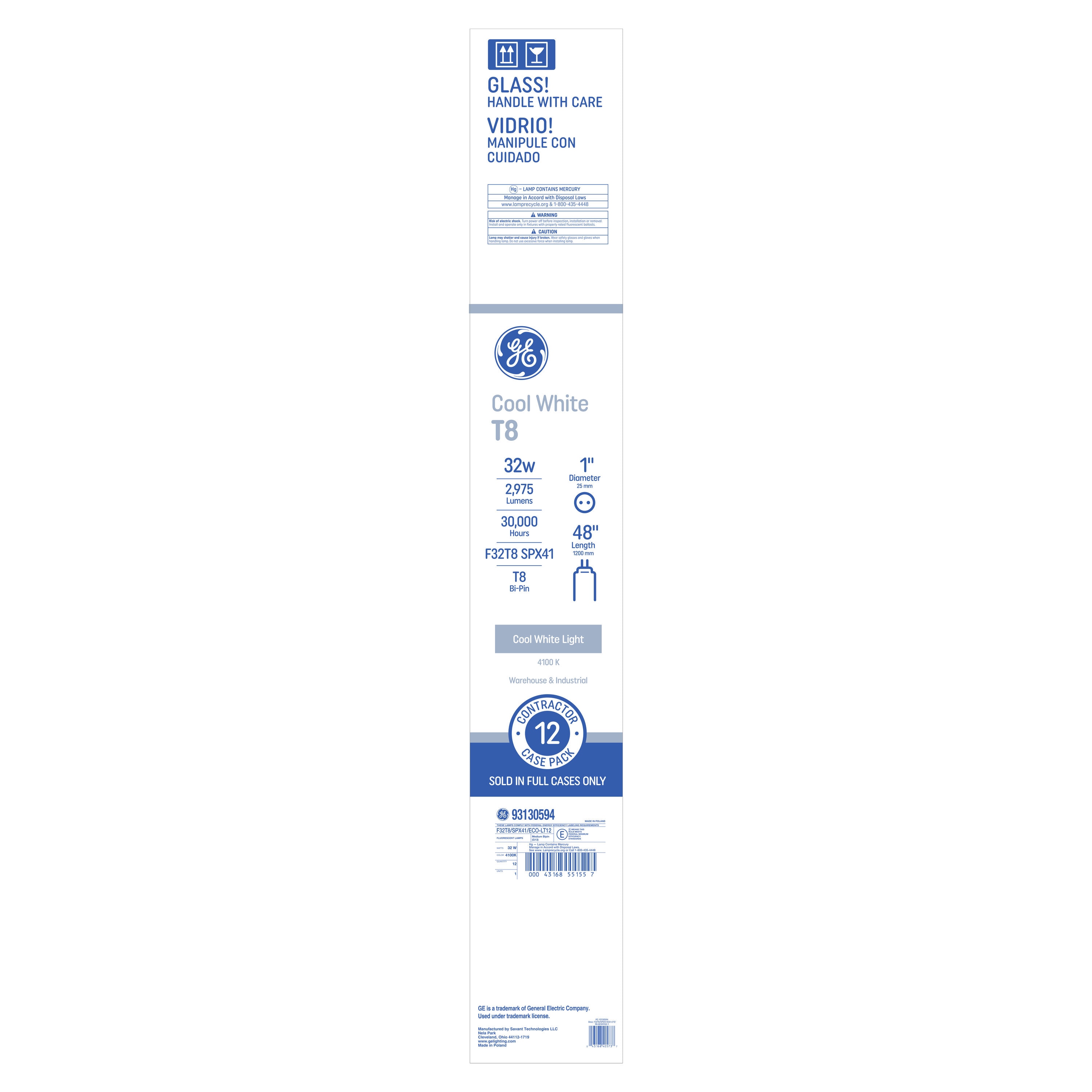 GE 93130594 Led-Tube-Light-Bulbs - View #4