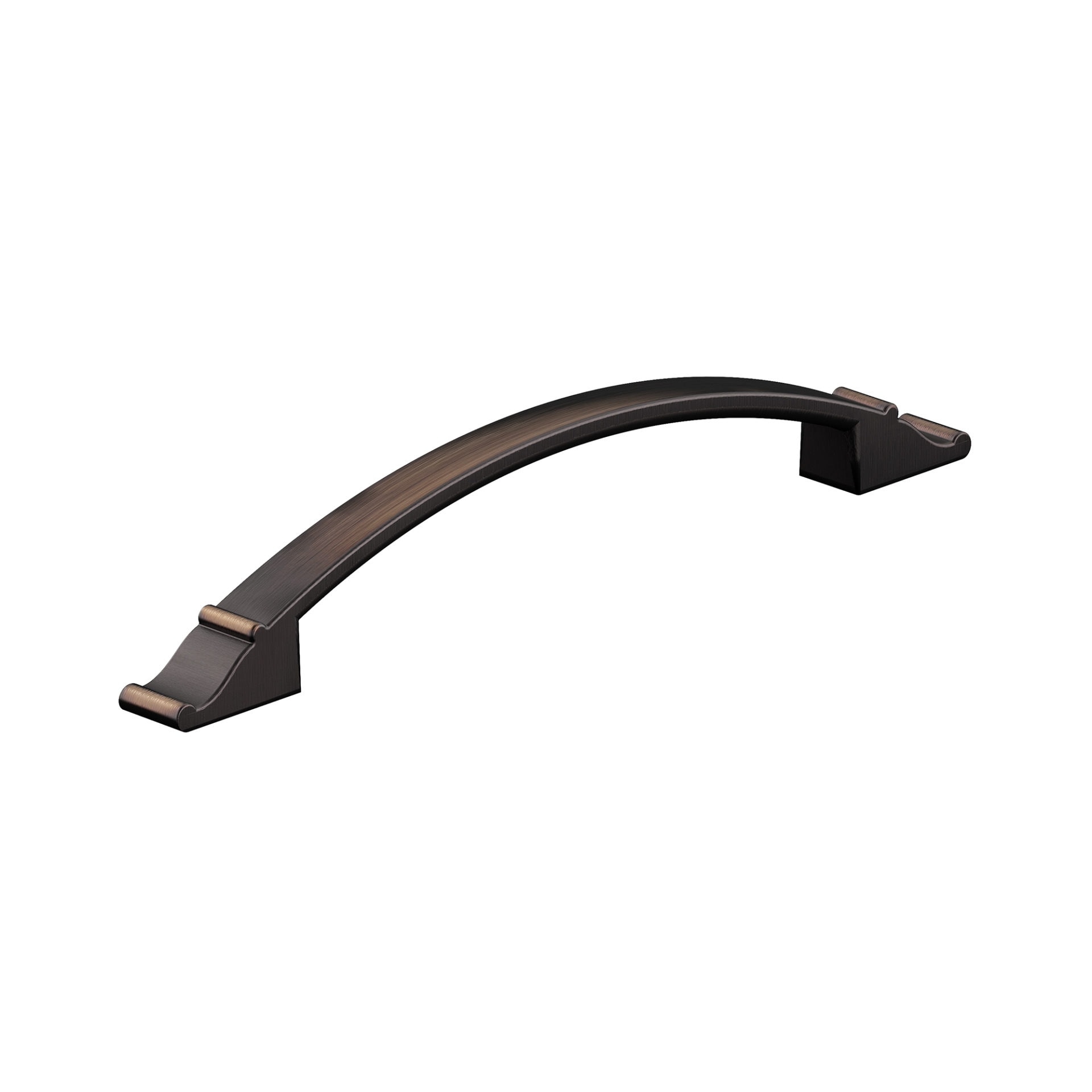 Richelieu BP2606160BORB Teramo 6-5/16-in , 160mm Center to Center Brushed Oil-Rubbed Bronze Arch Handle