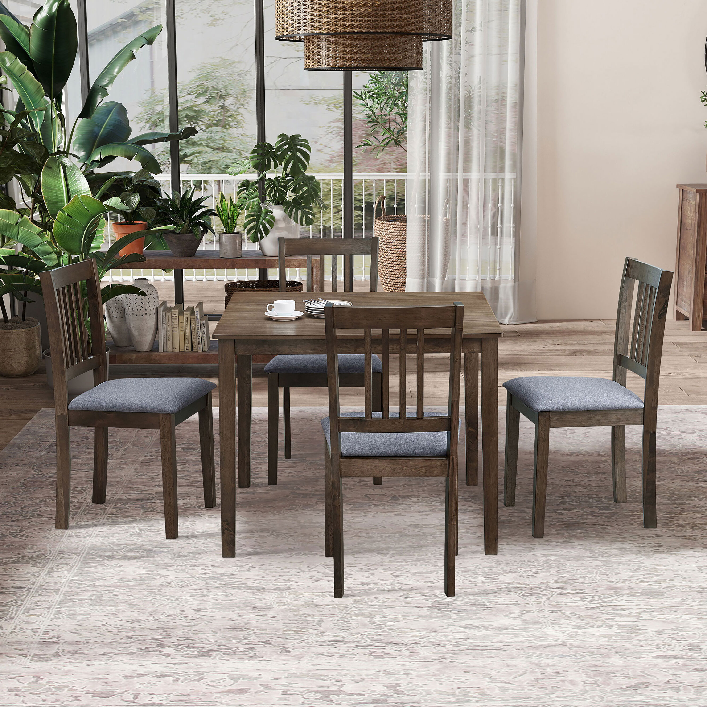 Clihome OF-1965PP14-DABR Dining-Sets - View #3