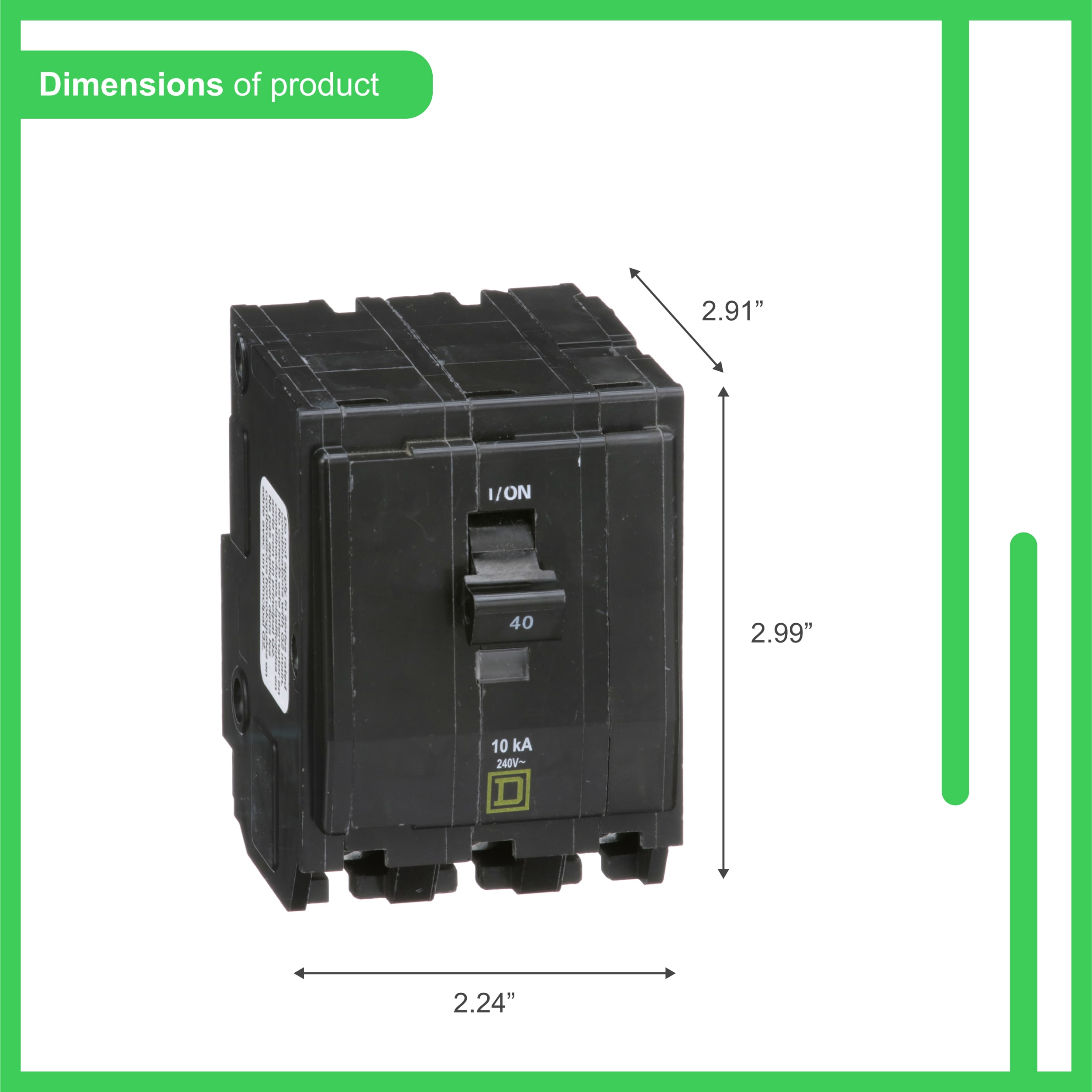 Square D QO335CP Circuit-Breakers - View #3