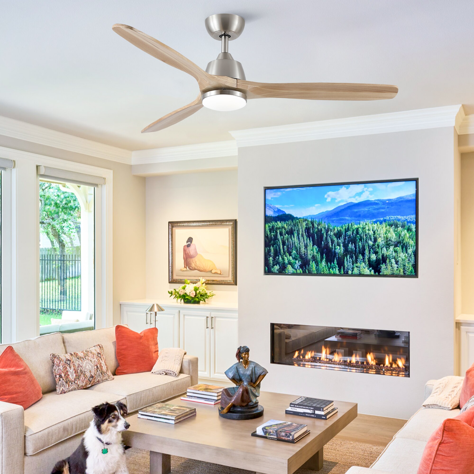 Tenleaf LIGHT0413-82-1 Ceiling-Fans - View #5