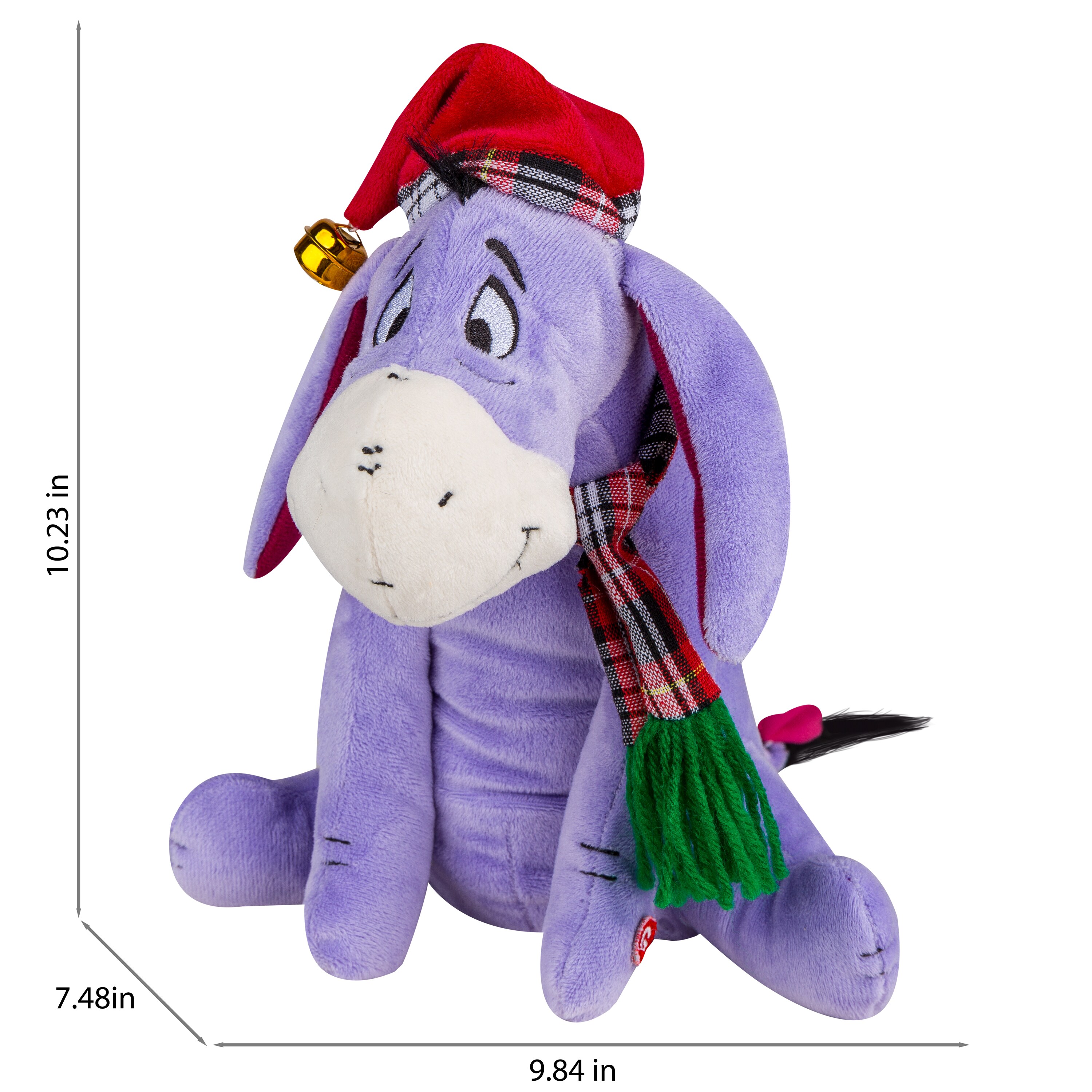 Disney Store Original Eeyore Christmas Holiday 12