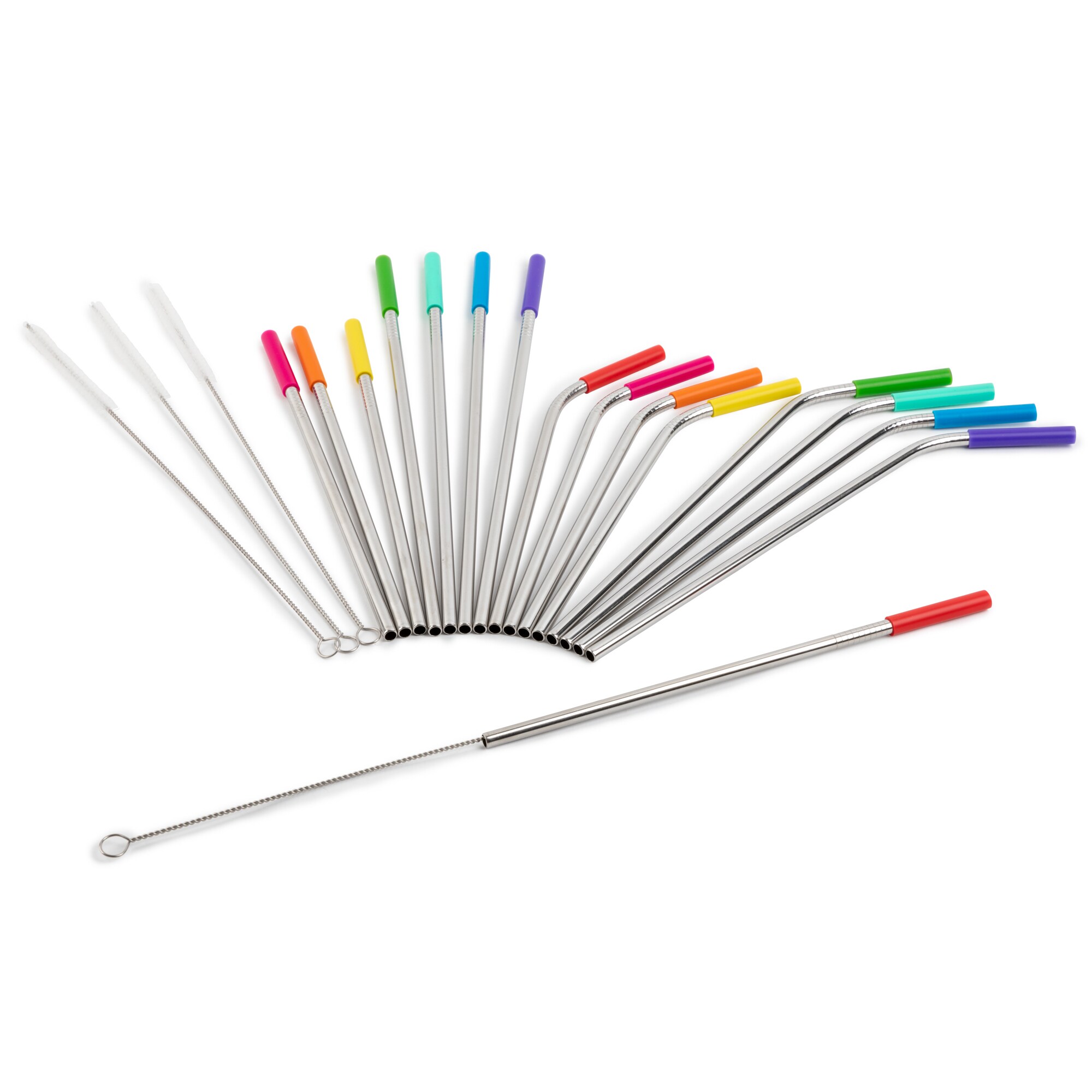 MANNA Reusable Straw Tips - Pack of 8