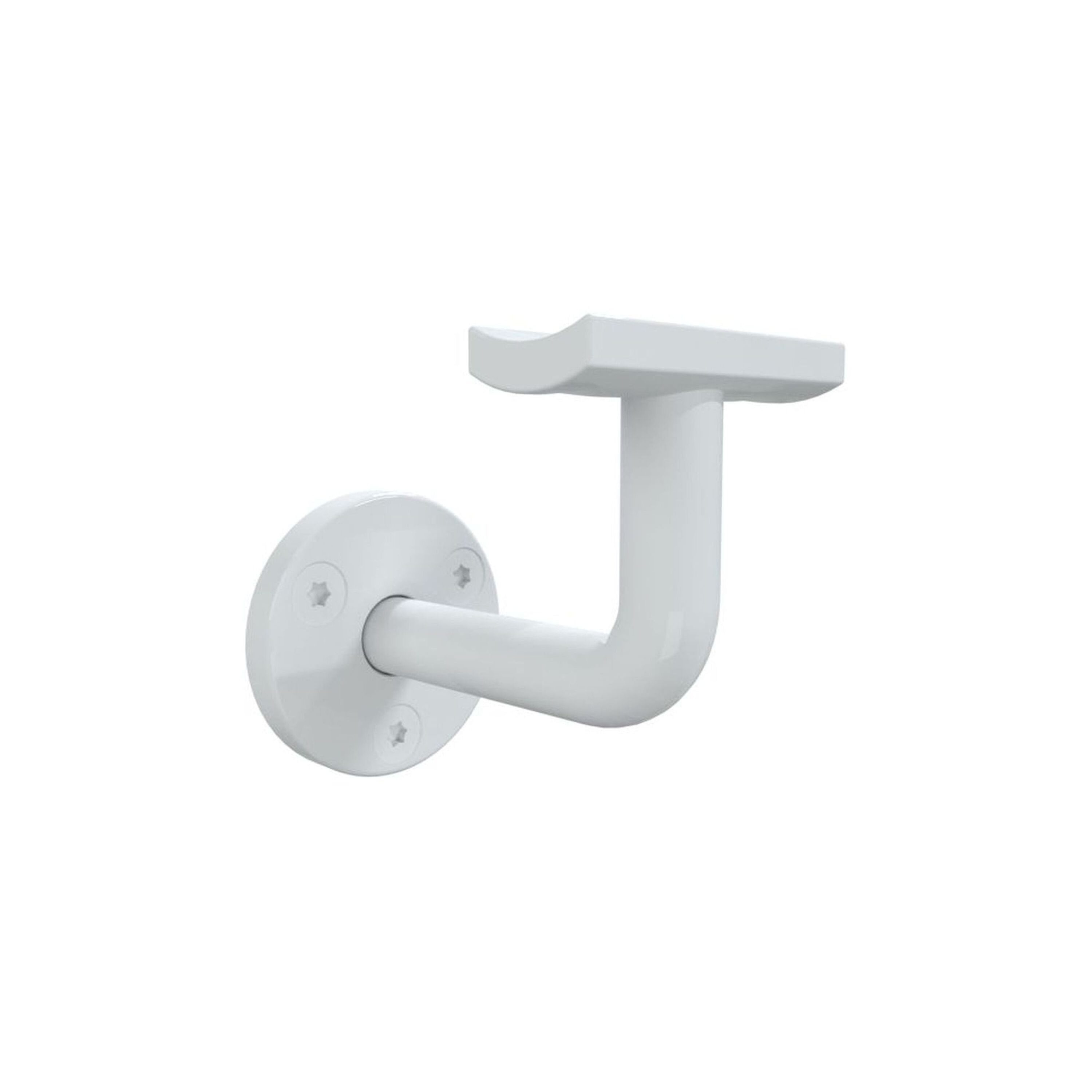 Fortress Building Products 2.75-in x 1.75-in White Aluminum Rail Bracket (2-Pack)
