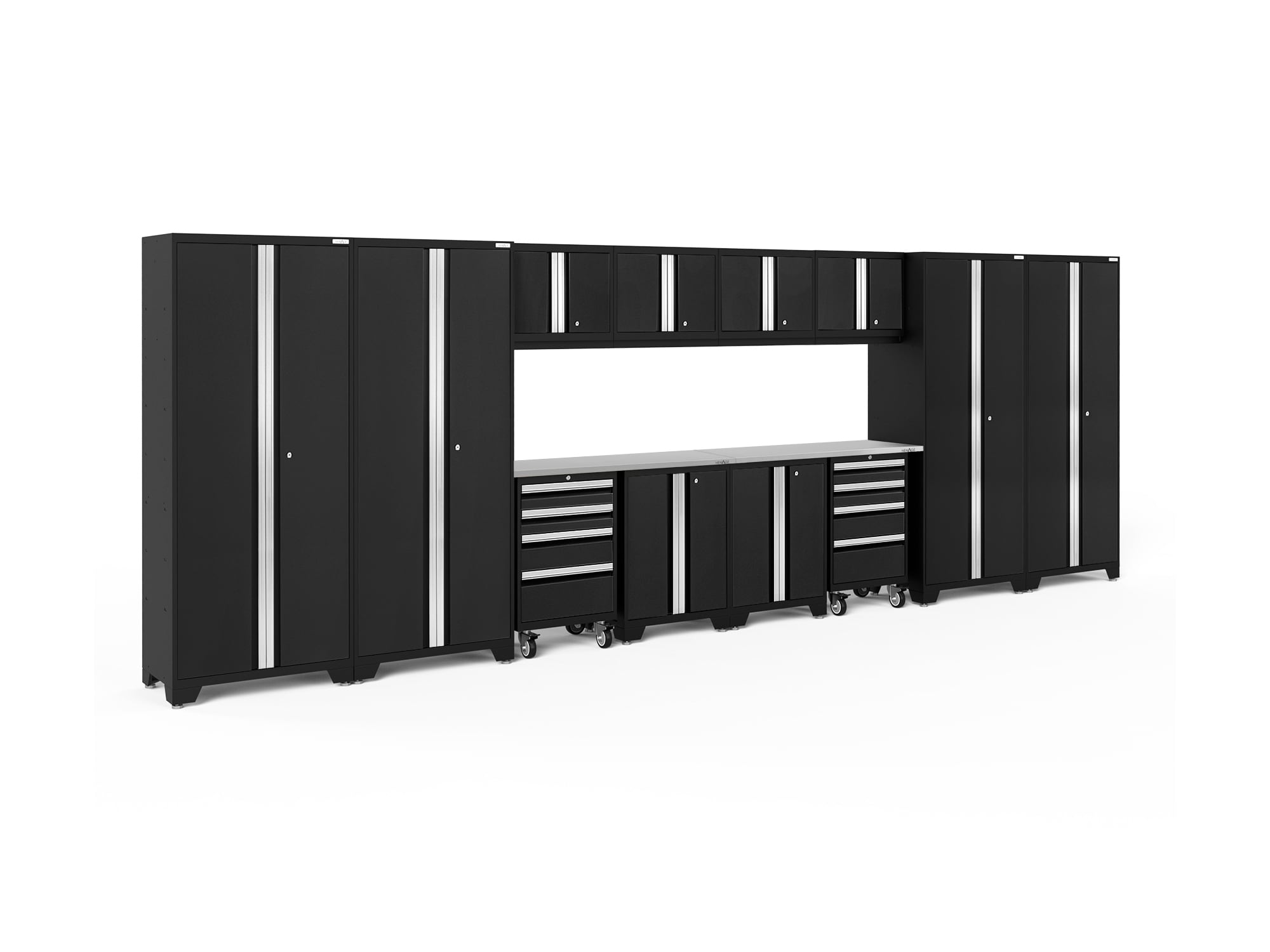 【𝟯𝟮𝗣𝗰𝘀】【Black】A-LUGEI Tool Box Organizer Tray Divider Set, Desk Drawer  Organizer, Garage Organization and Storage Toolbox Accessories for Rolling  Tool