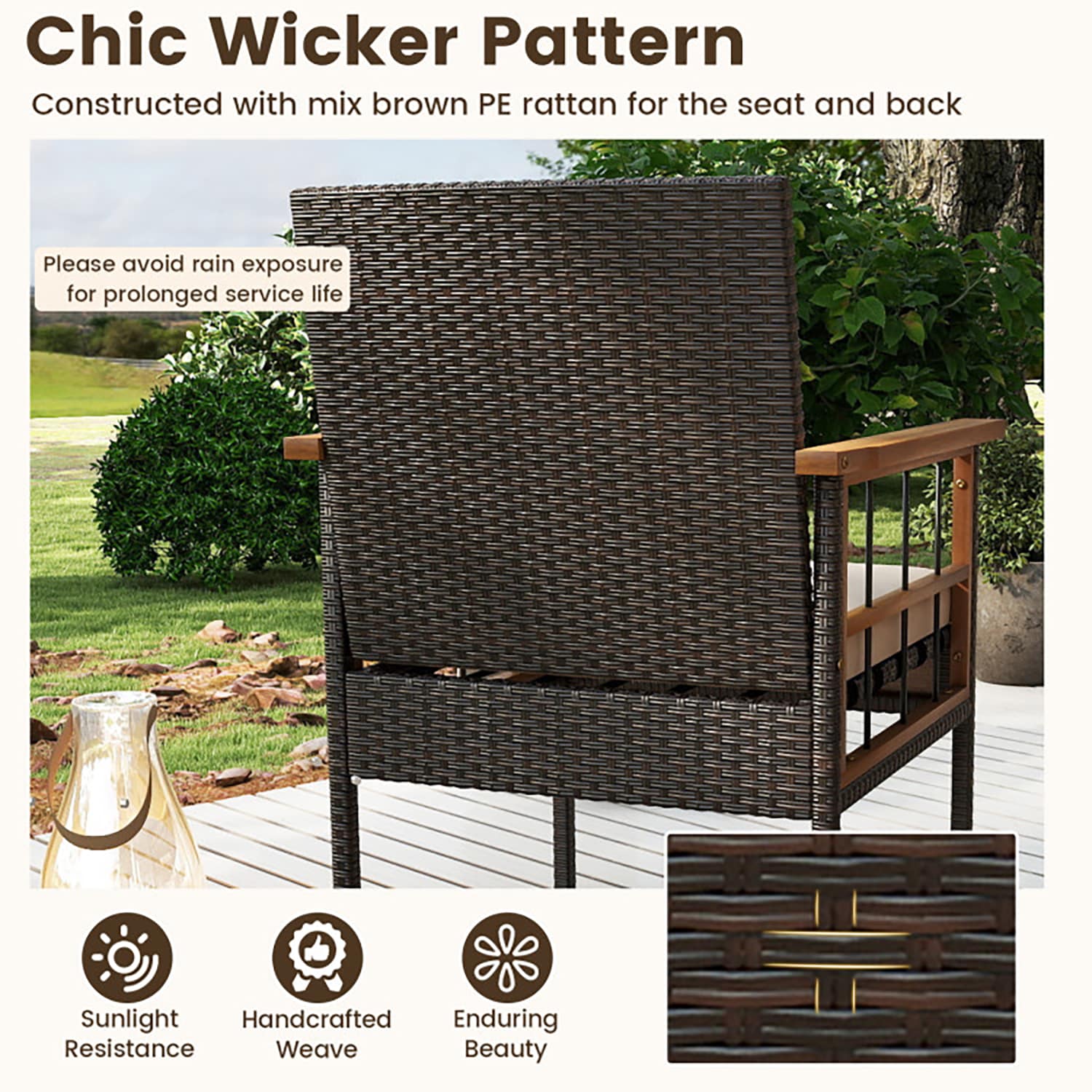 GZMR GT-WY325 Patio-Conversation-Sets - View #9