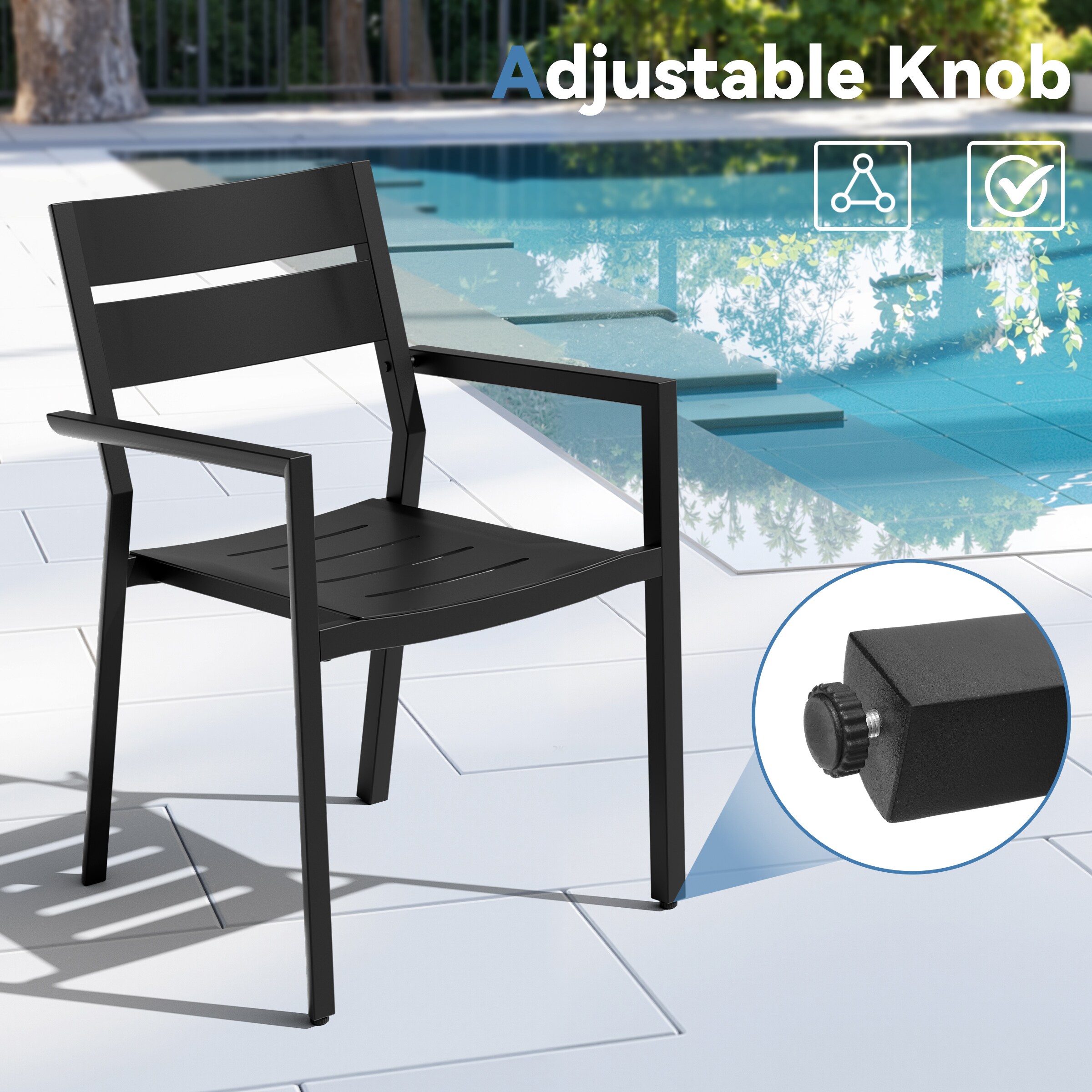 Crestlive Products CL-DC5117GRY-11 Patio-Dining-Sets - View #5
