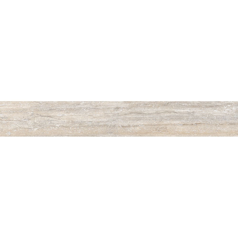 Marble Systems 100036 METALLICA PORCELAIN COLLECTION Argento 4-in x 24-in Matte Natural Stone Marble Scale Patterned Floor and Wall Tile (3.5-sq. ft/ Carton)