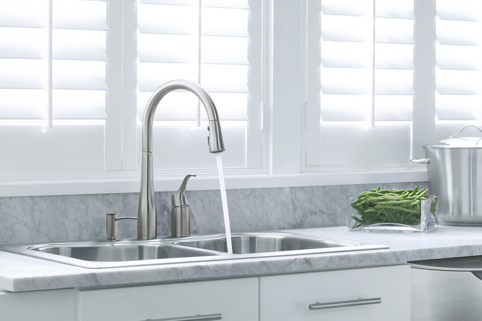 Kohler Staccato Drop In 33 In X 22 In Stainless Steel Double Equal Bowl