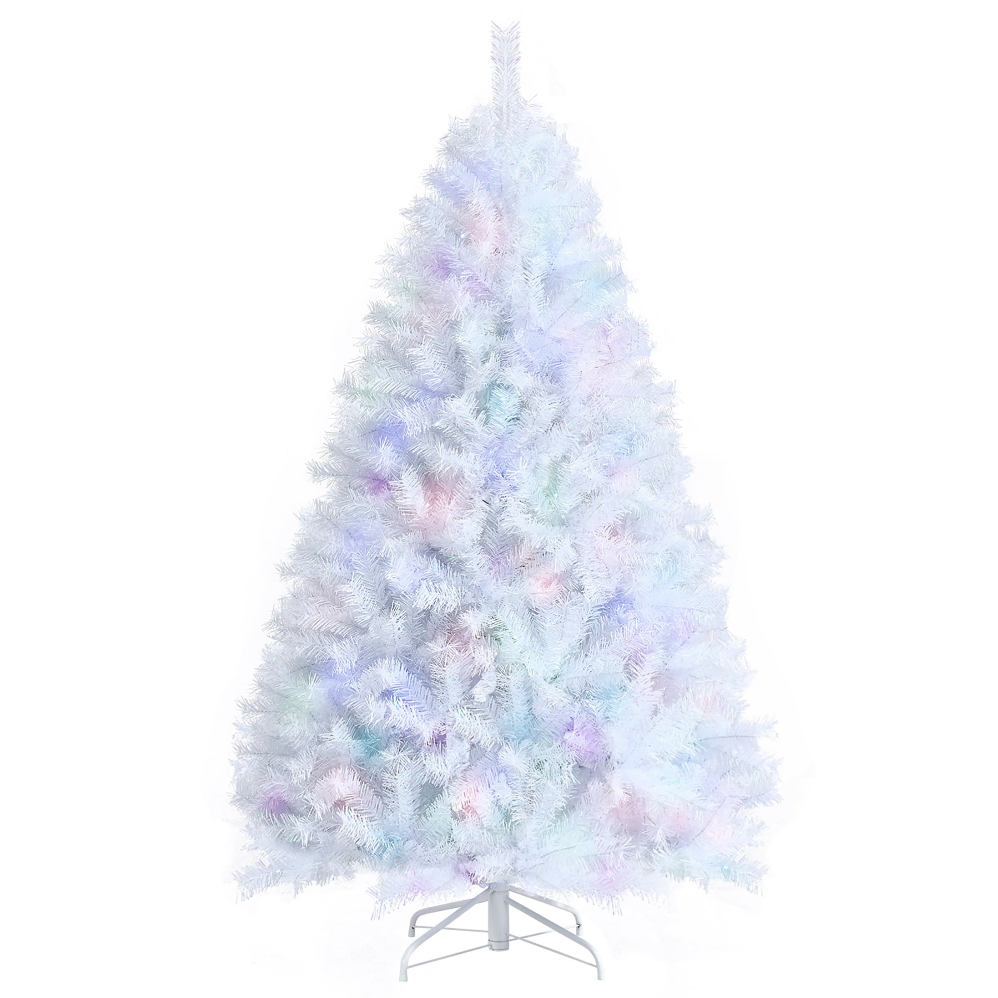 Costway CM23604 6-ft White Artificial Christmas Tree