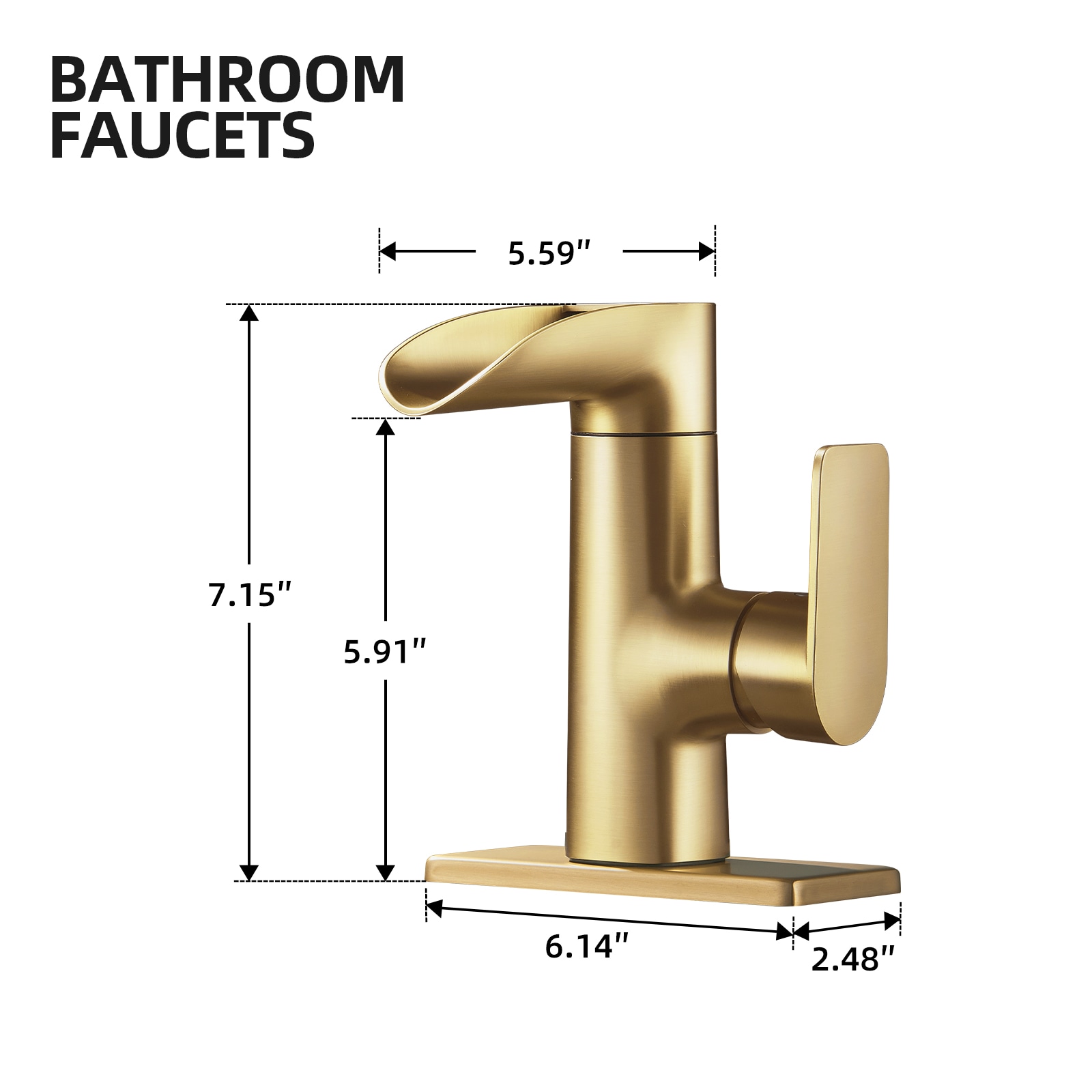 Zalerock L2BF14 Lavatory-Faucets - View #3