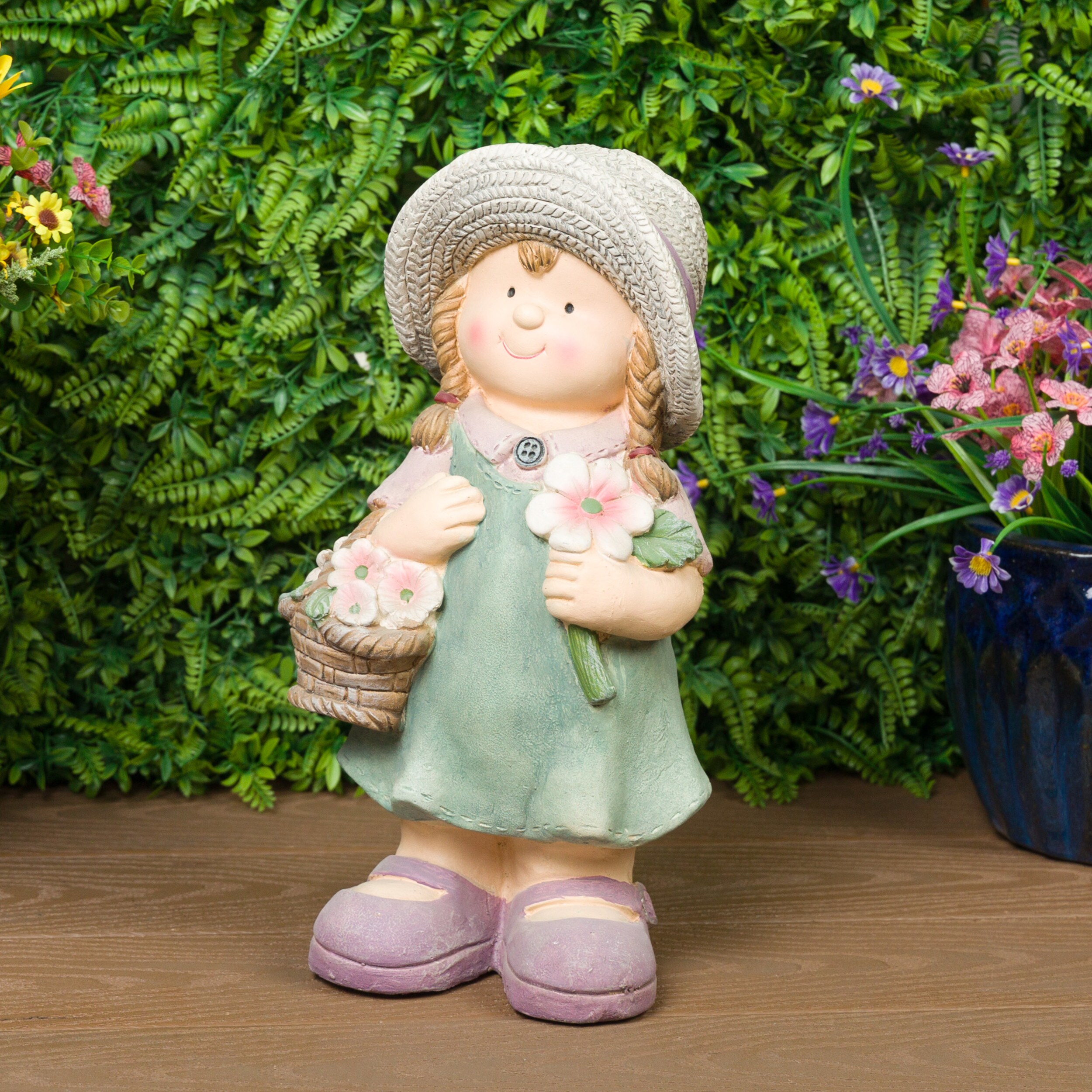 Alpine Corporation QWR1456 Garden-Statue - View #4