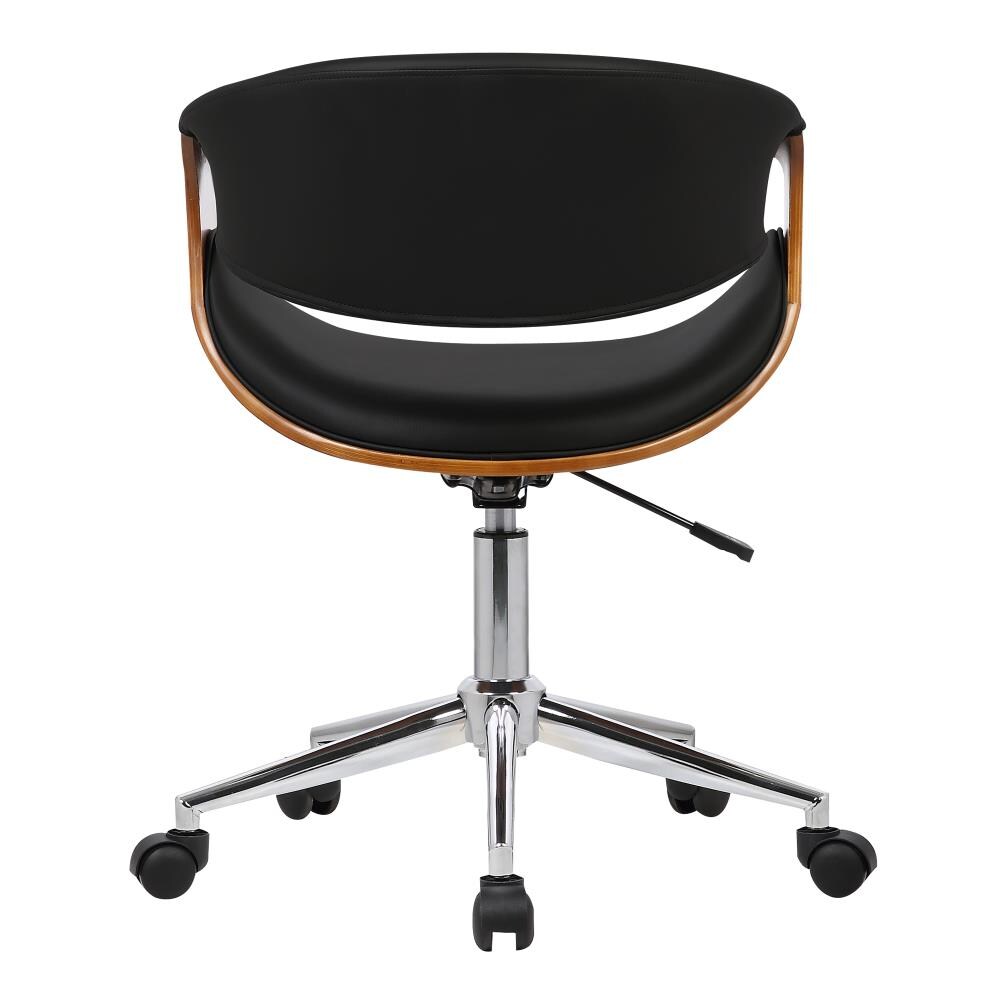 Armen Living LCGEOFCHBLACK Office-Chairs - View #4