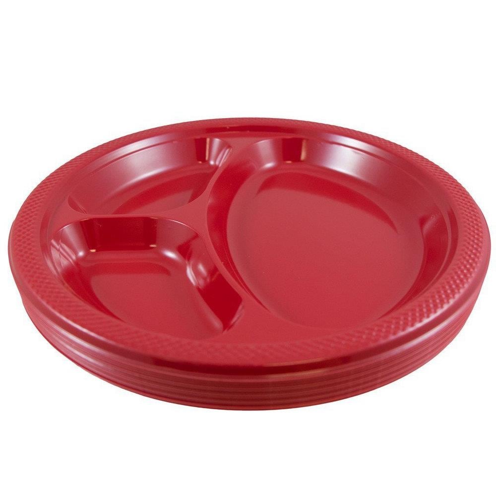 Wholesale Imperial Plastic Small Dish Drainer- 3 Assortments RED