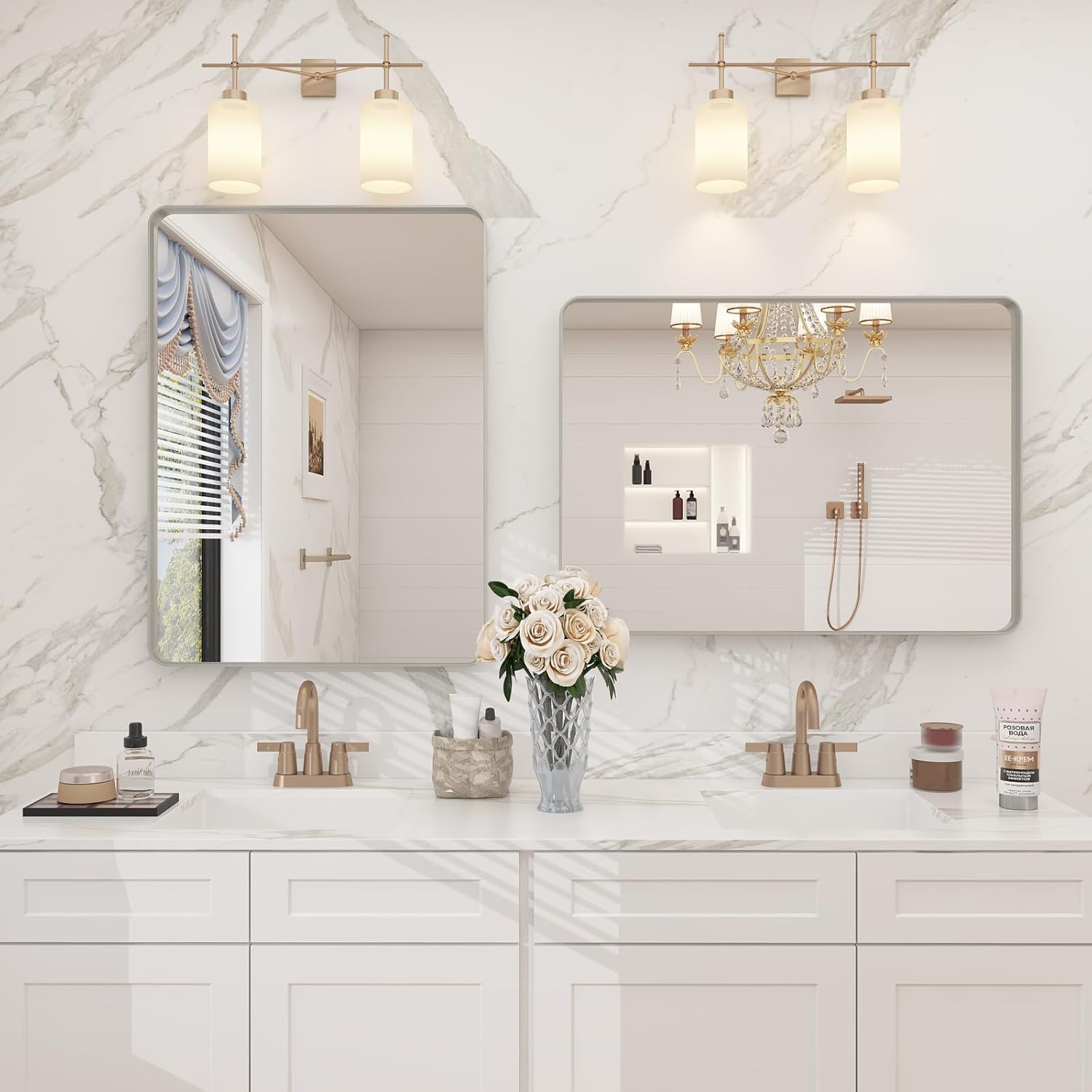 LOAAO S5070 Framed-Bath-Mirrors - View #6