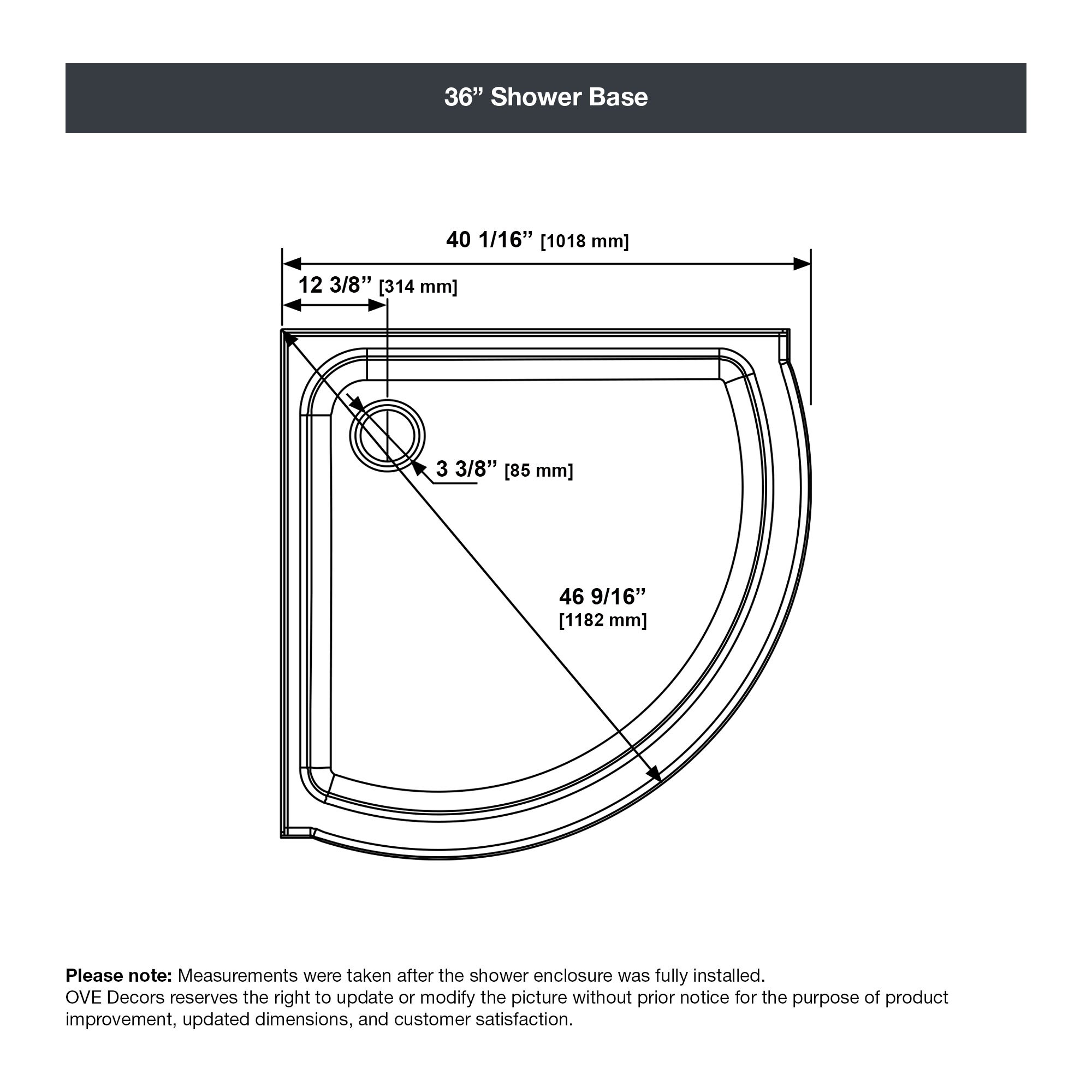 OVE Decors 15SKC-B1436P-001AC Alcove-Shower-Kit - View #14