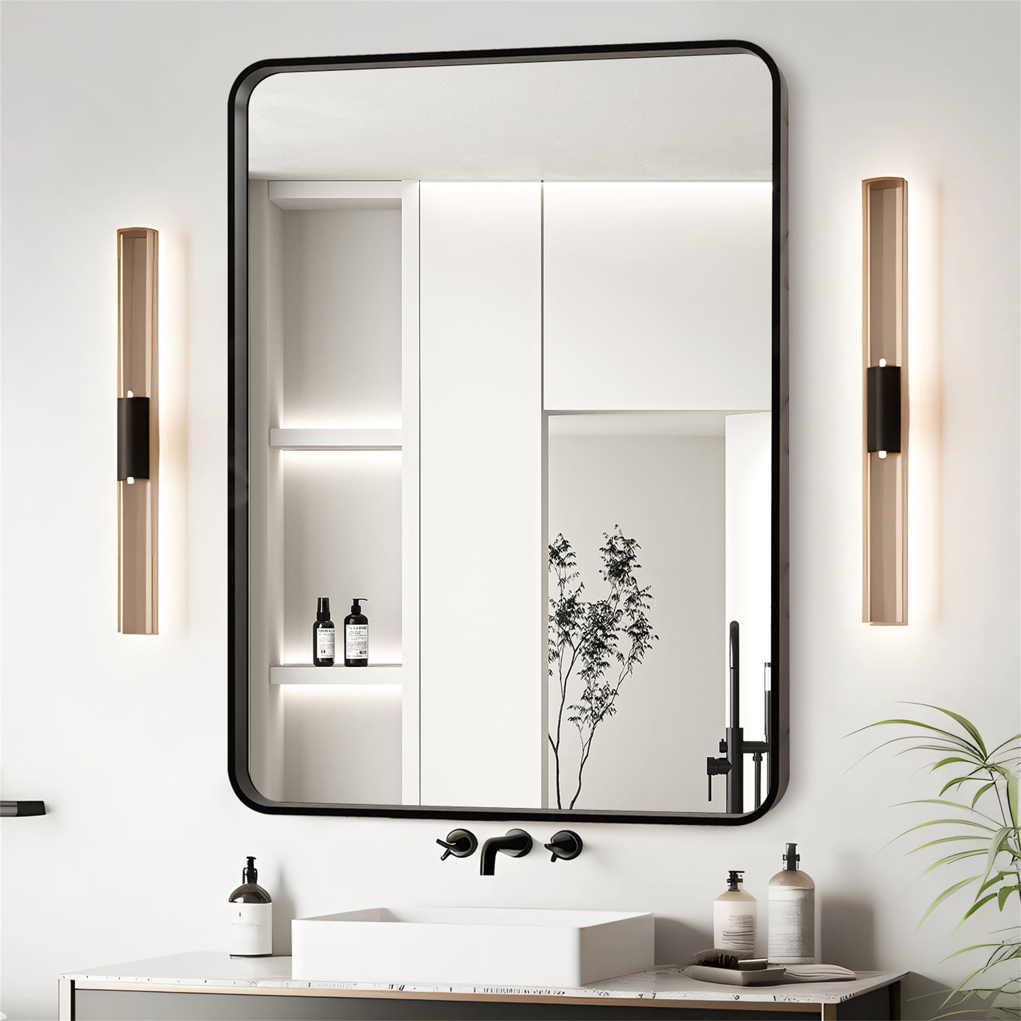 BABOOM BOM-A7636US-CO Framed-Bath-Mirrors - View #2