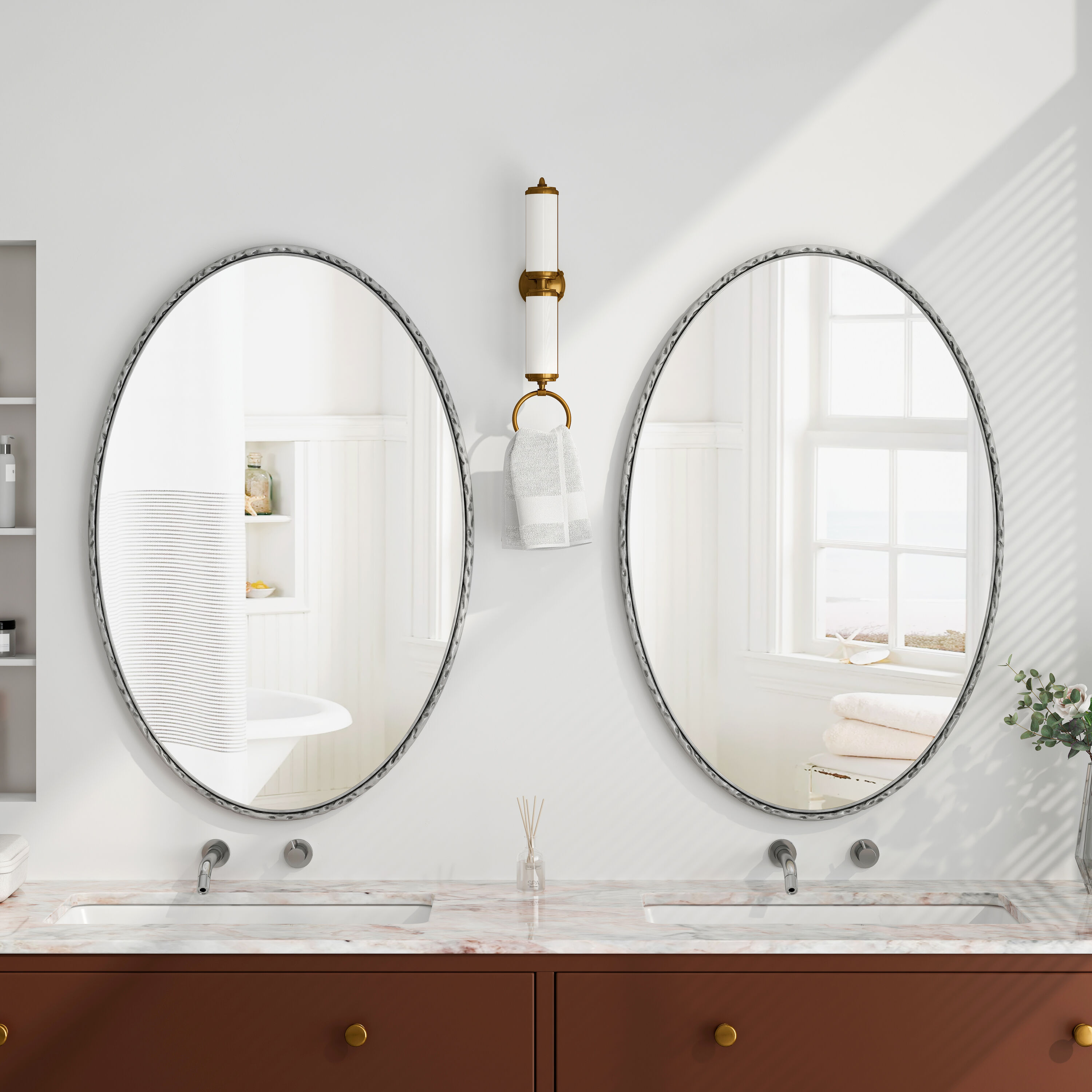 ES-DIY GF2727SQW Decor-Mirrors - View #4