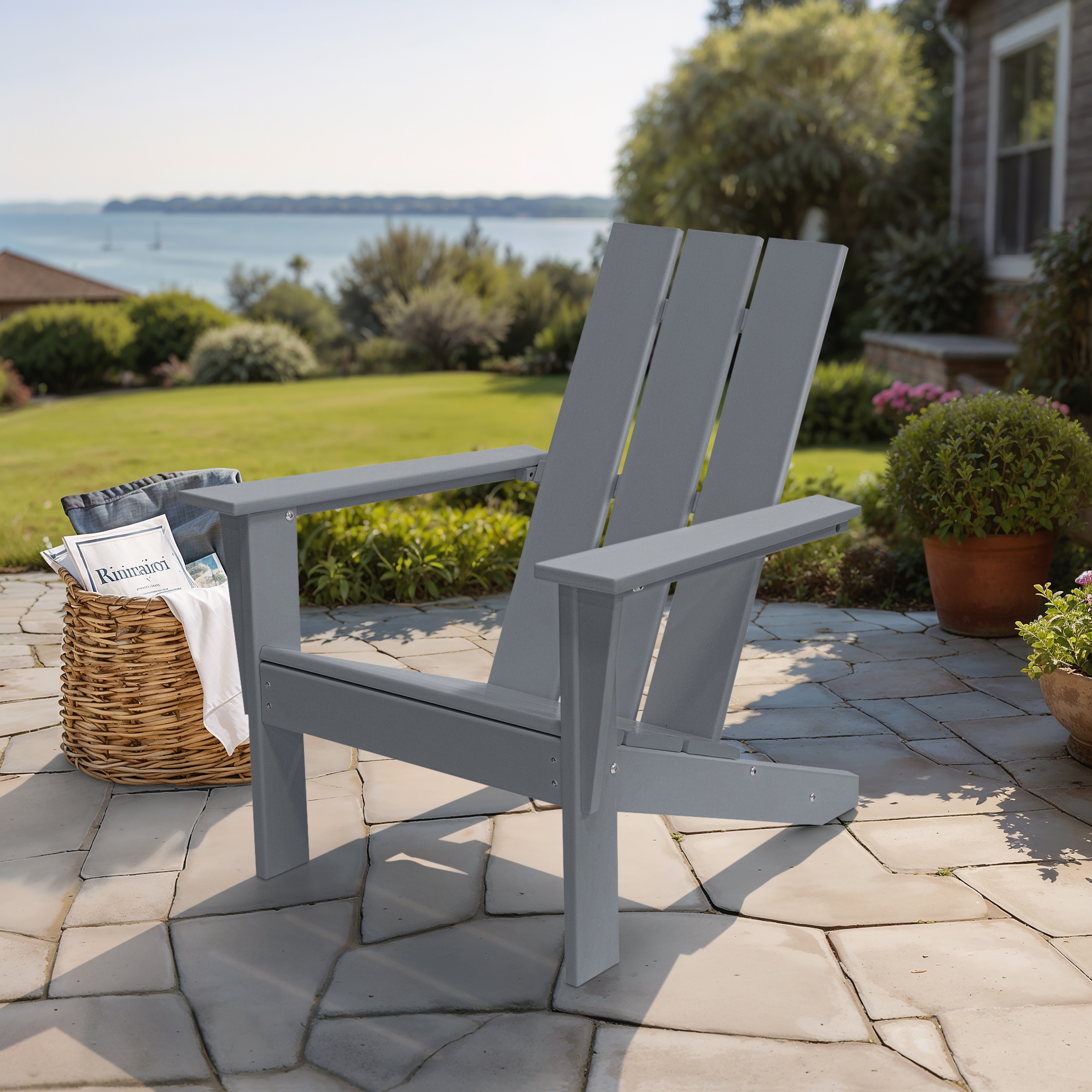 LuXeo LUX-1522-GRY Patio-Chairs - View #2