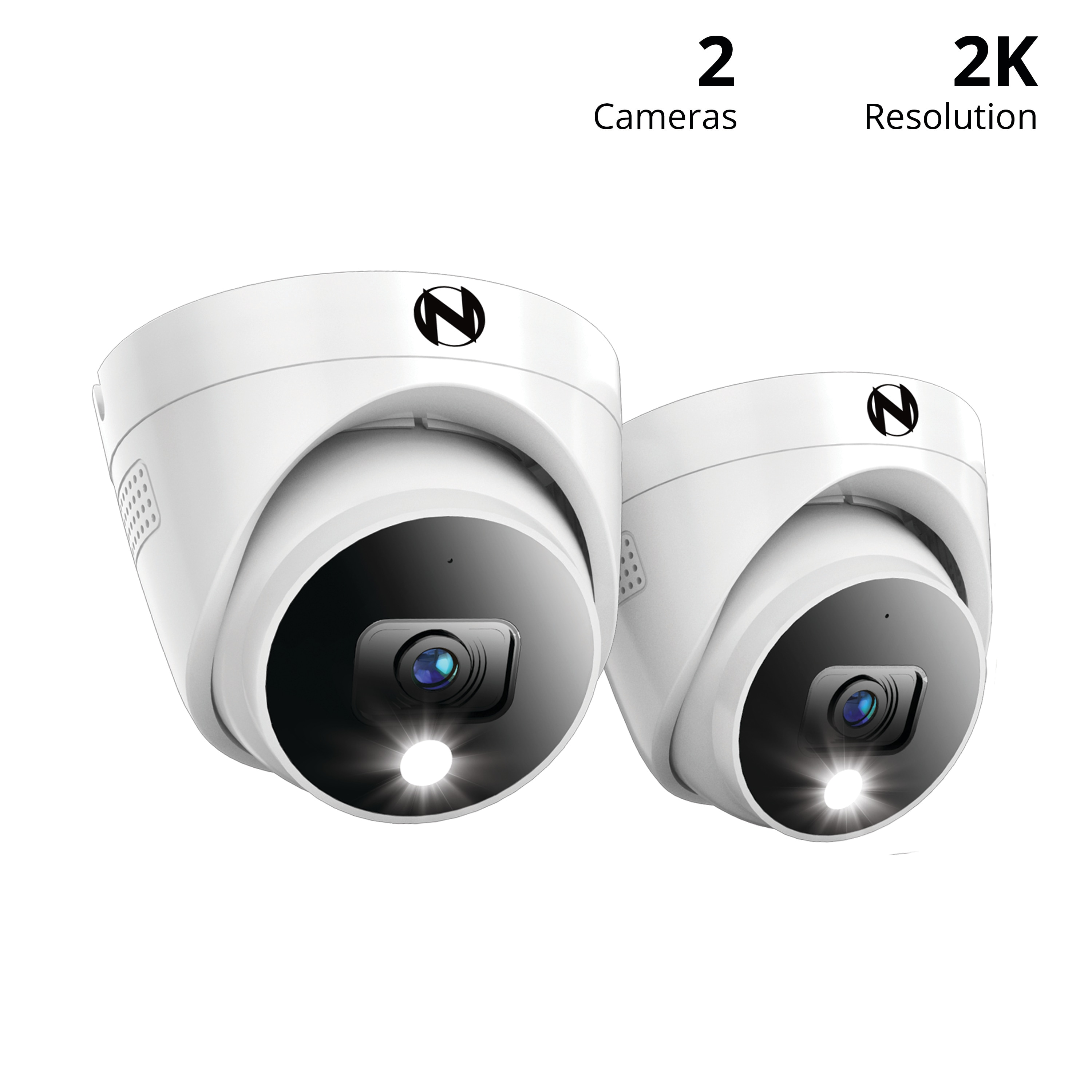 Night Owl FTD4 Indoor/Outdoor 2-Camera Hardwired Spotlight Security Camera System CAM-2PK-FTD4DM Sansujyuku sansujyuku.com