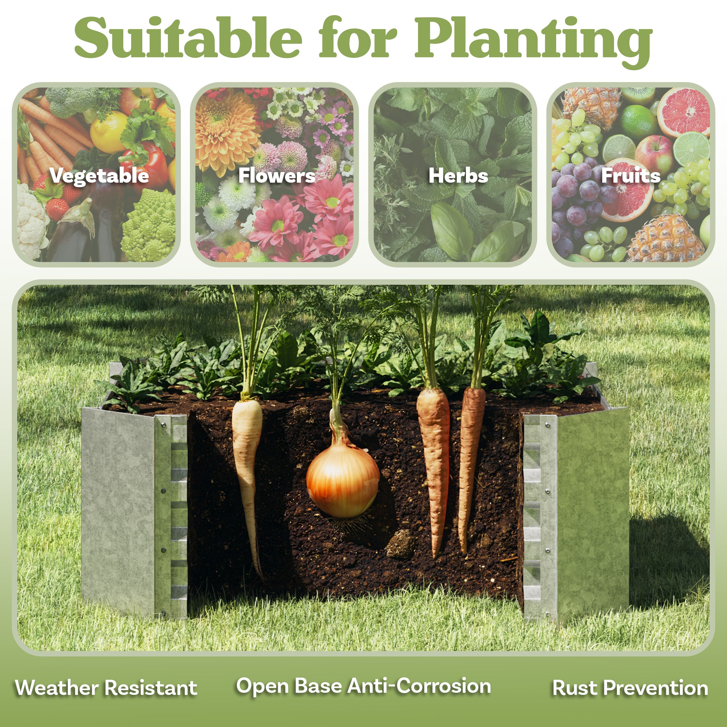 Nature Spring 677927PYA Raised-Garden-Beds - View #6