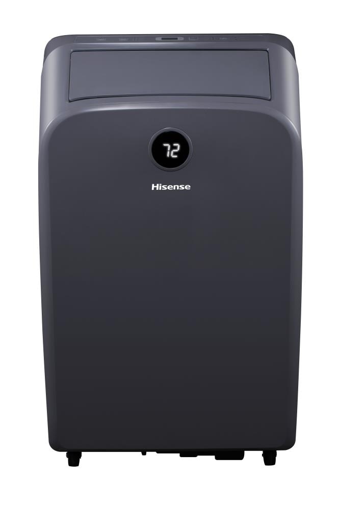 Hisense AP12CR1G 7000-BTU DOE (115-Volt) Gray Portable Air Conditioner with Remote Cools 400-sq ft