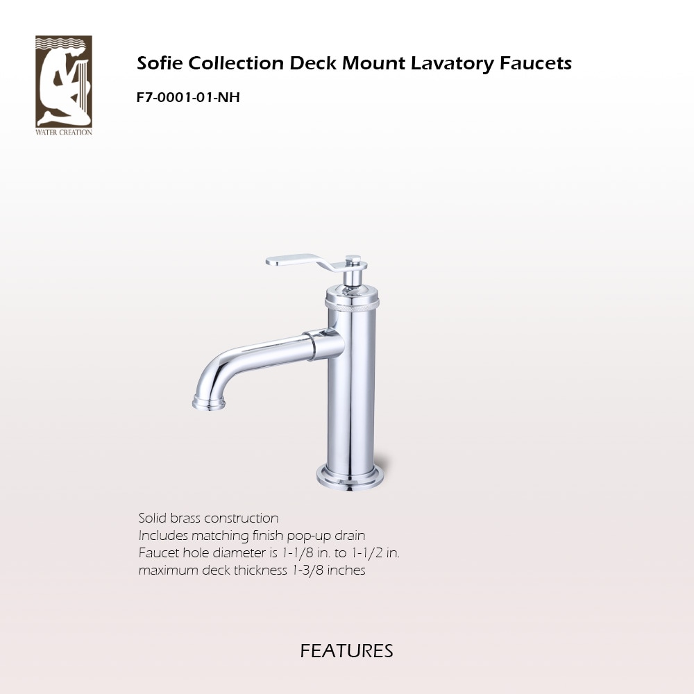 Water Creation F7-0001-01-NH Lavatory-Faucets - View #5